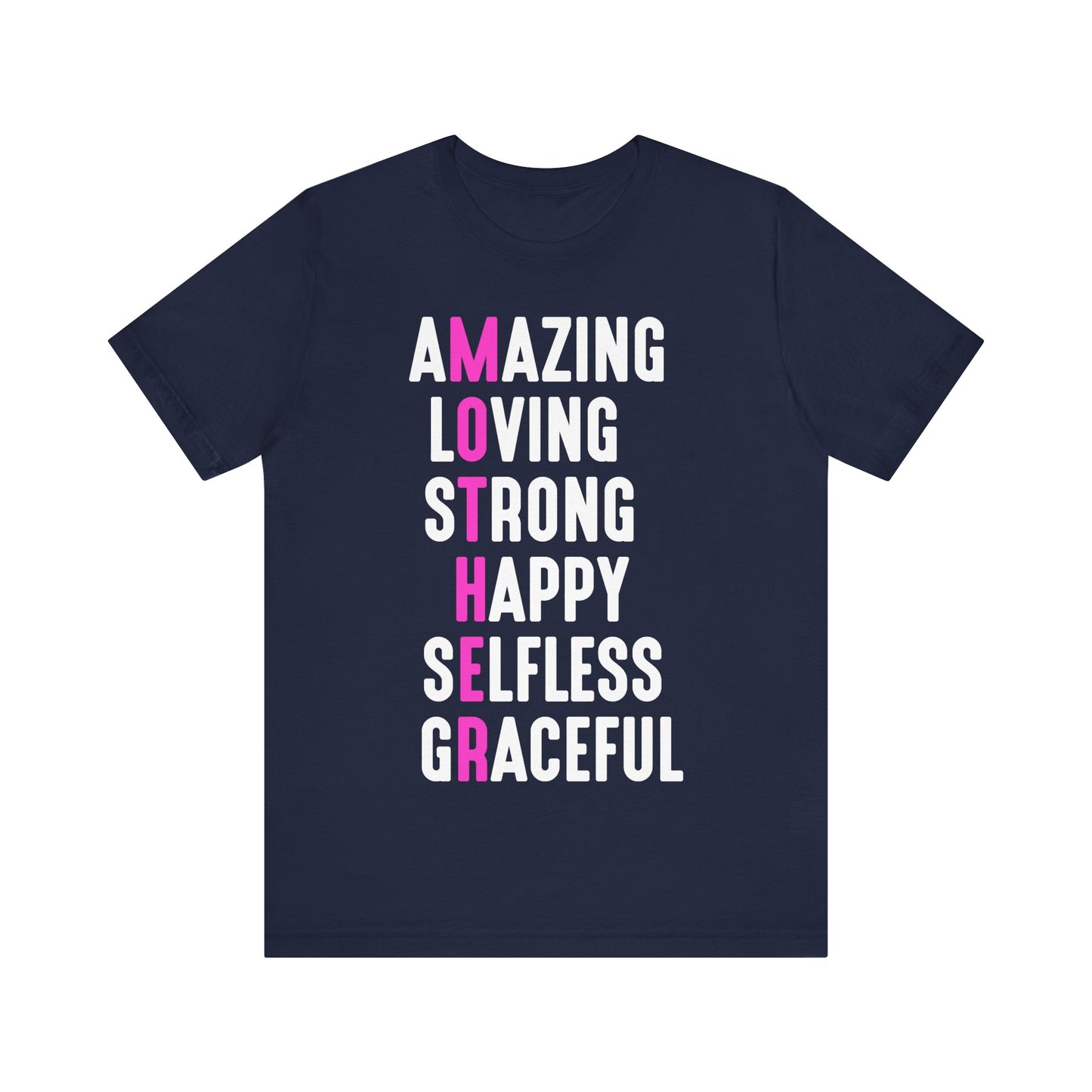 T-Shirt Empowering Mom Shirt – Amazing, Strong, Graceful & Loving
