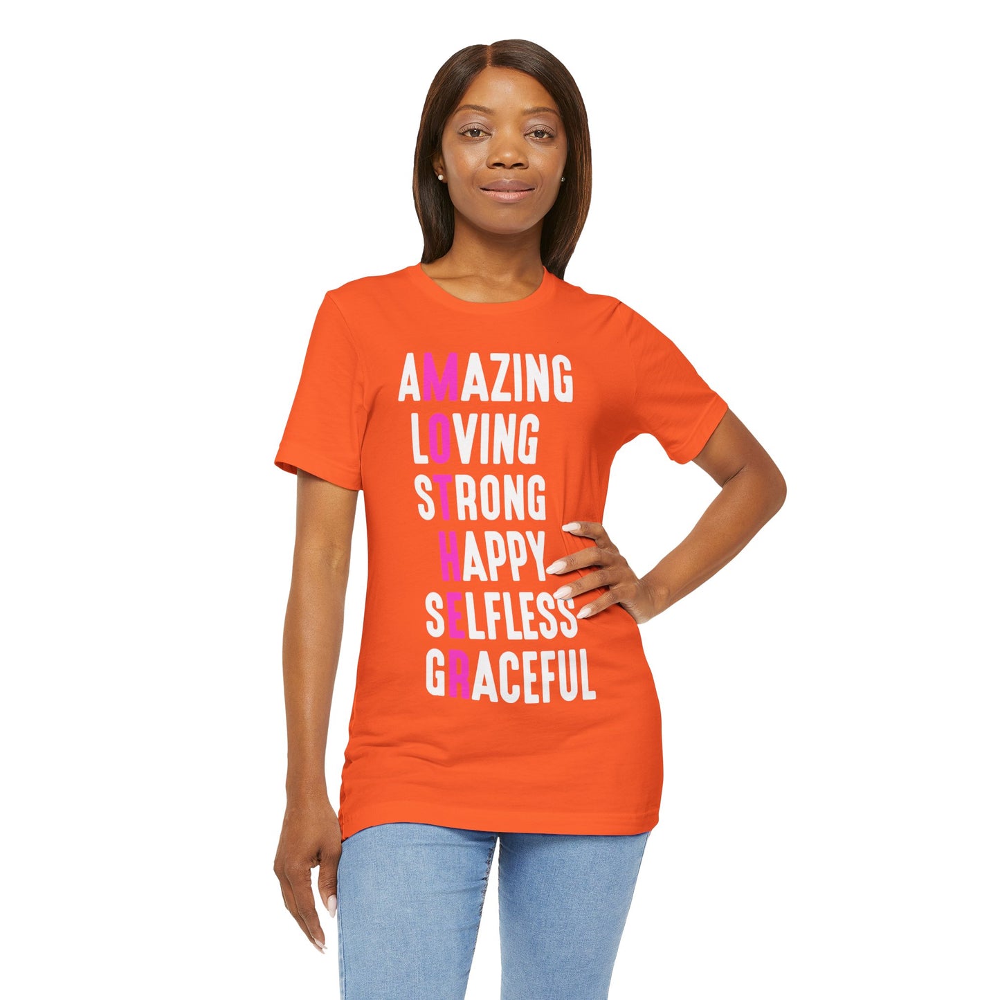 Empowering Mom Shirt – Amazing, Strong, Graceful & Loving