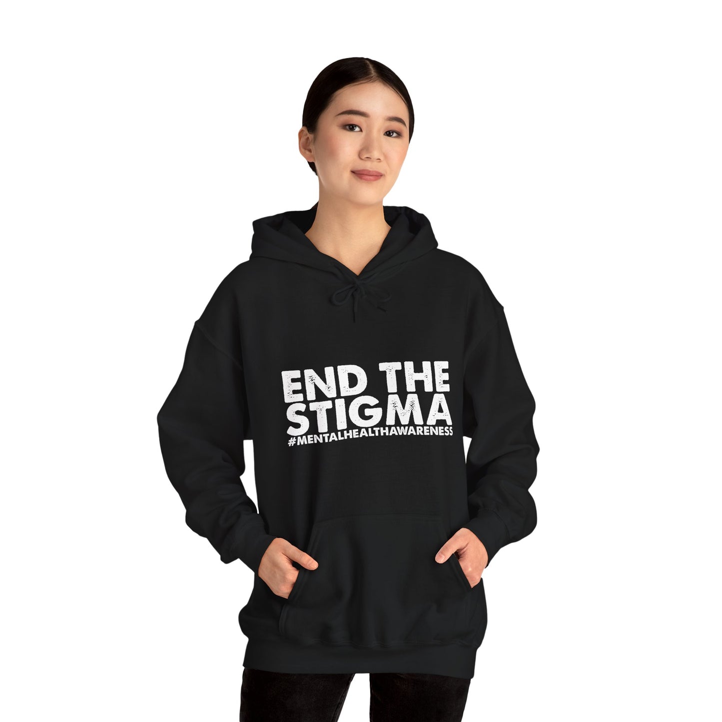 Hoodie End the Stigma – Mental Health Hoodie for Awareness & Support