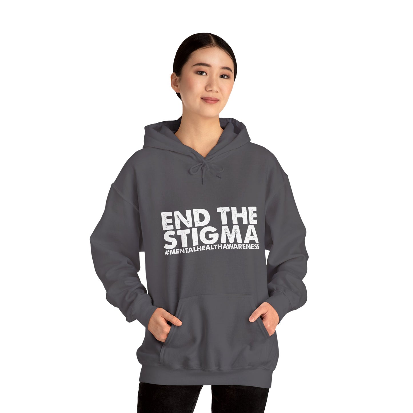 Hoodie End the Stigma – Mental Health Hoodie for Awareness & Support