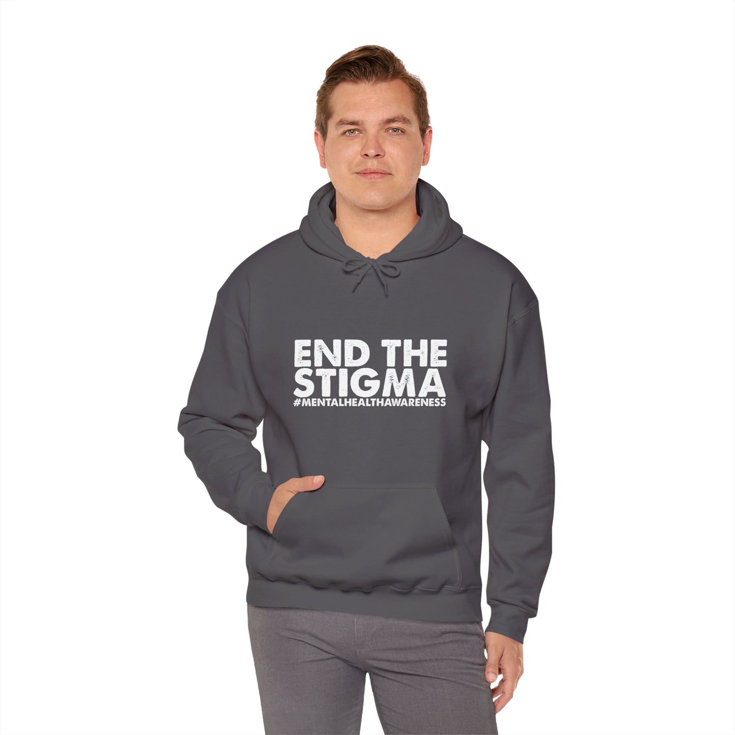 Hoodie End the Stigma – Mental Health Hoodie for Awareness & Support