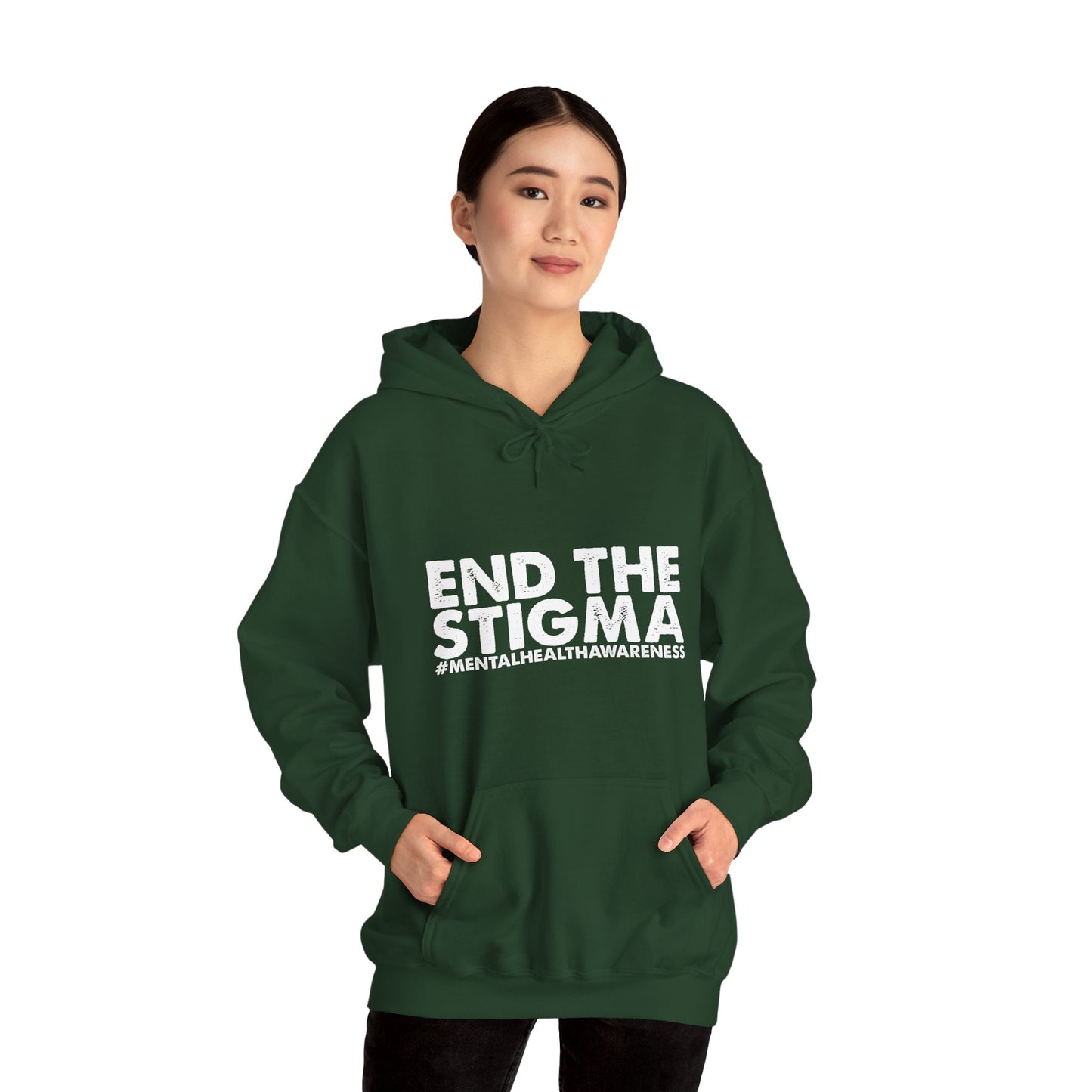 Hoodie End the Stigma – Mental Health Hoodie for Awareness & Support