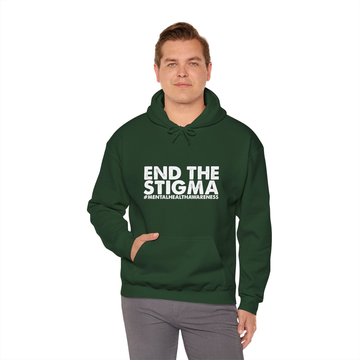 Hoodie End the Stigma – Mental Health Hoodie for Awareness & Support
