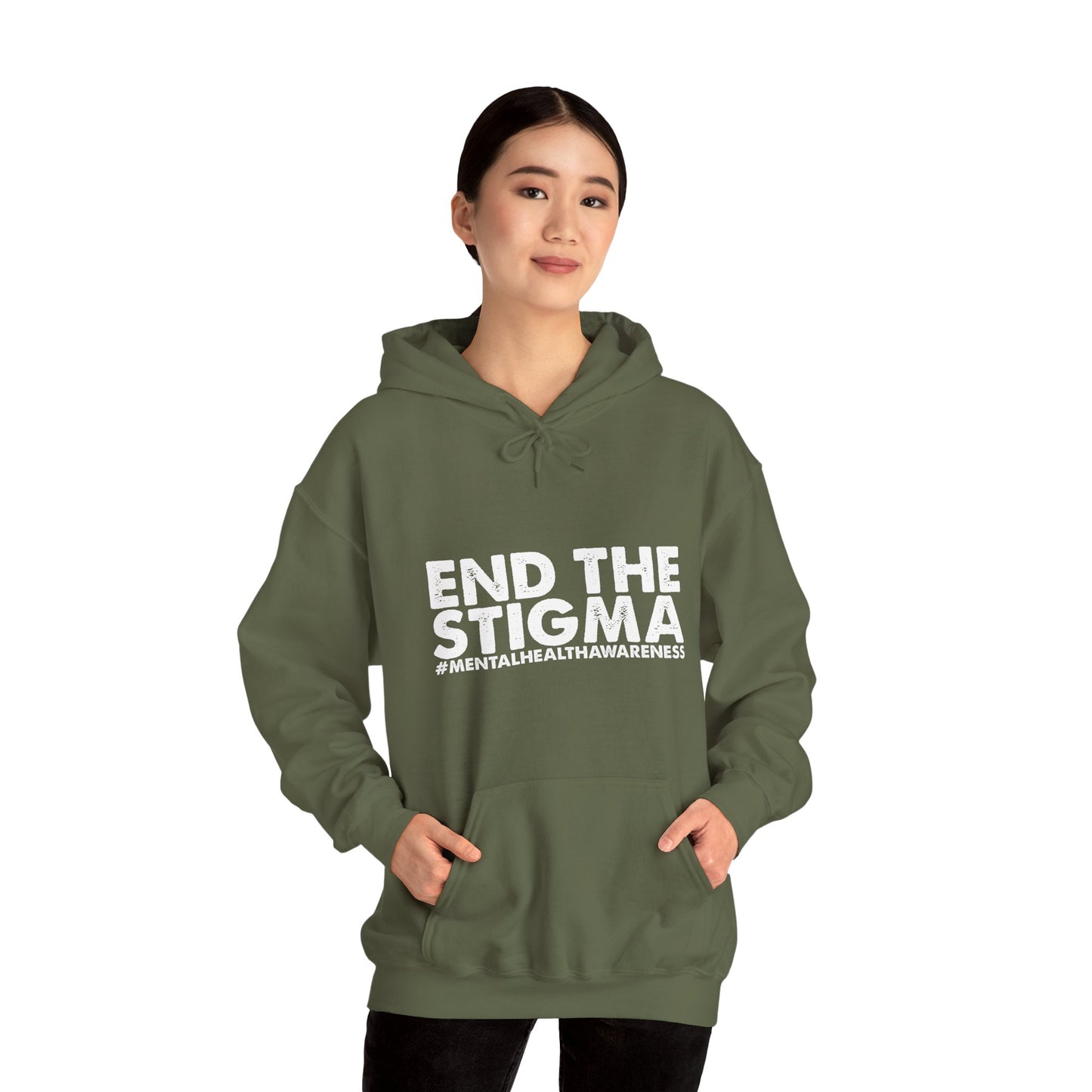 Hoodie End the Stigma – Mental Health Hoodie for Awareness & Support