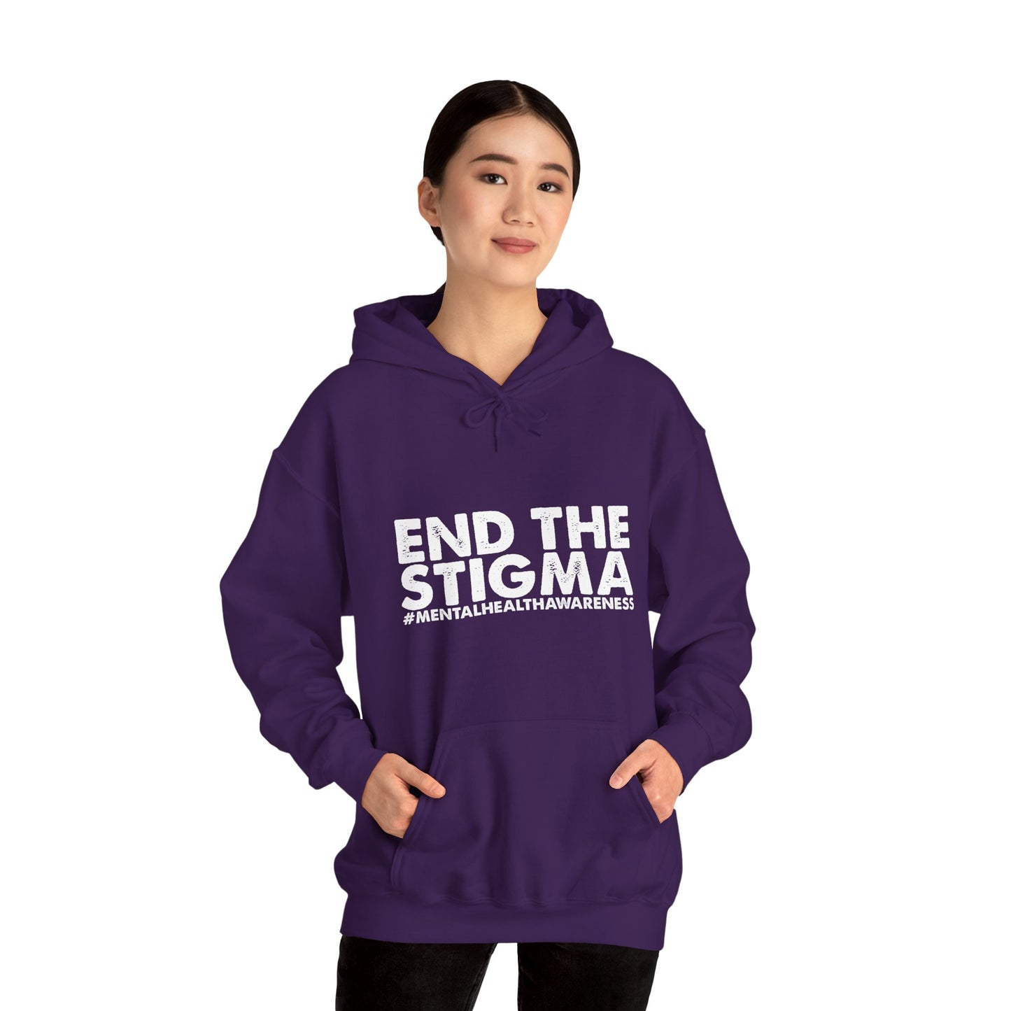 Hoodie End the Stigma – Mental Health Hoodie for Awareness & Support