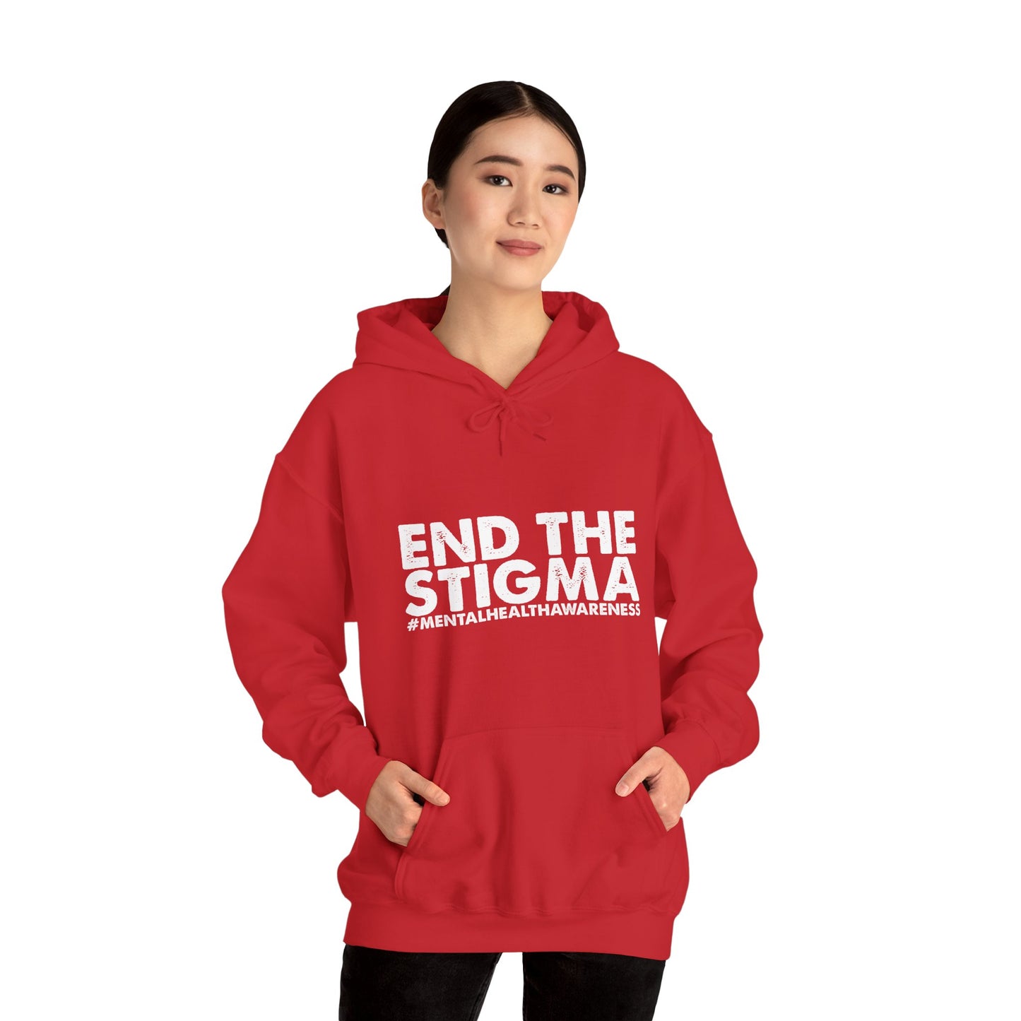 Hoodie End the Stigma – Mental Health Hoodie for Awareness & Support