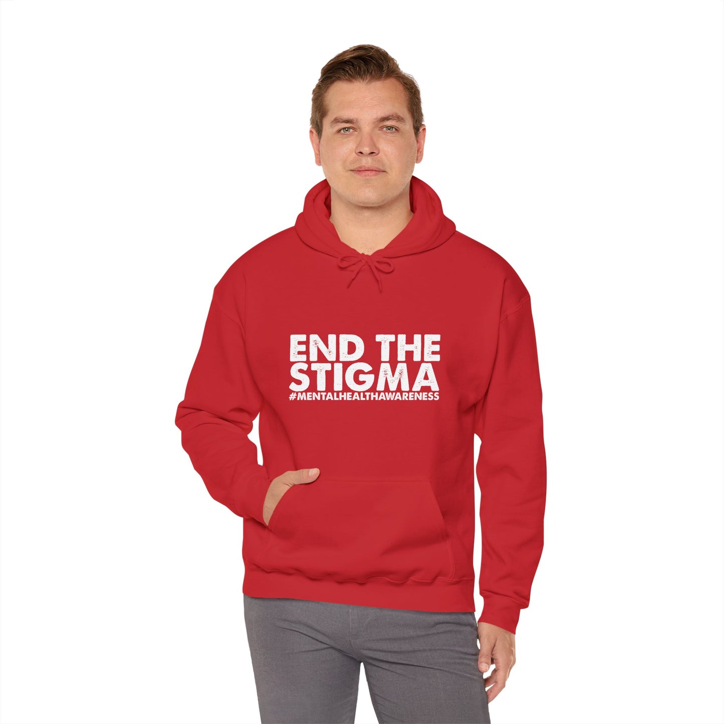 Hoodie End the Stigma – Mental Health Hoodie for Awareness & Support