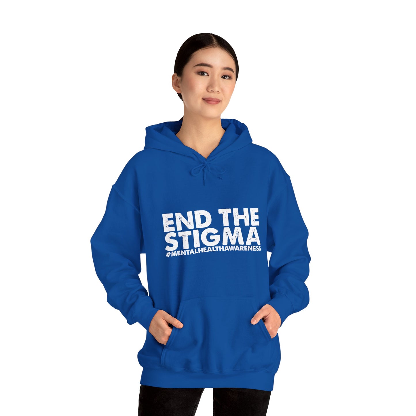Hoodie End the Stigma – Mental Health Hoodie for Awareness & Support
