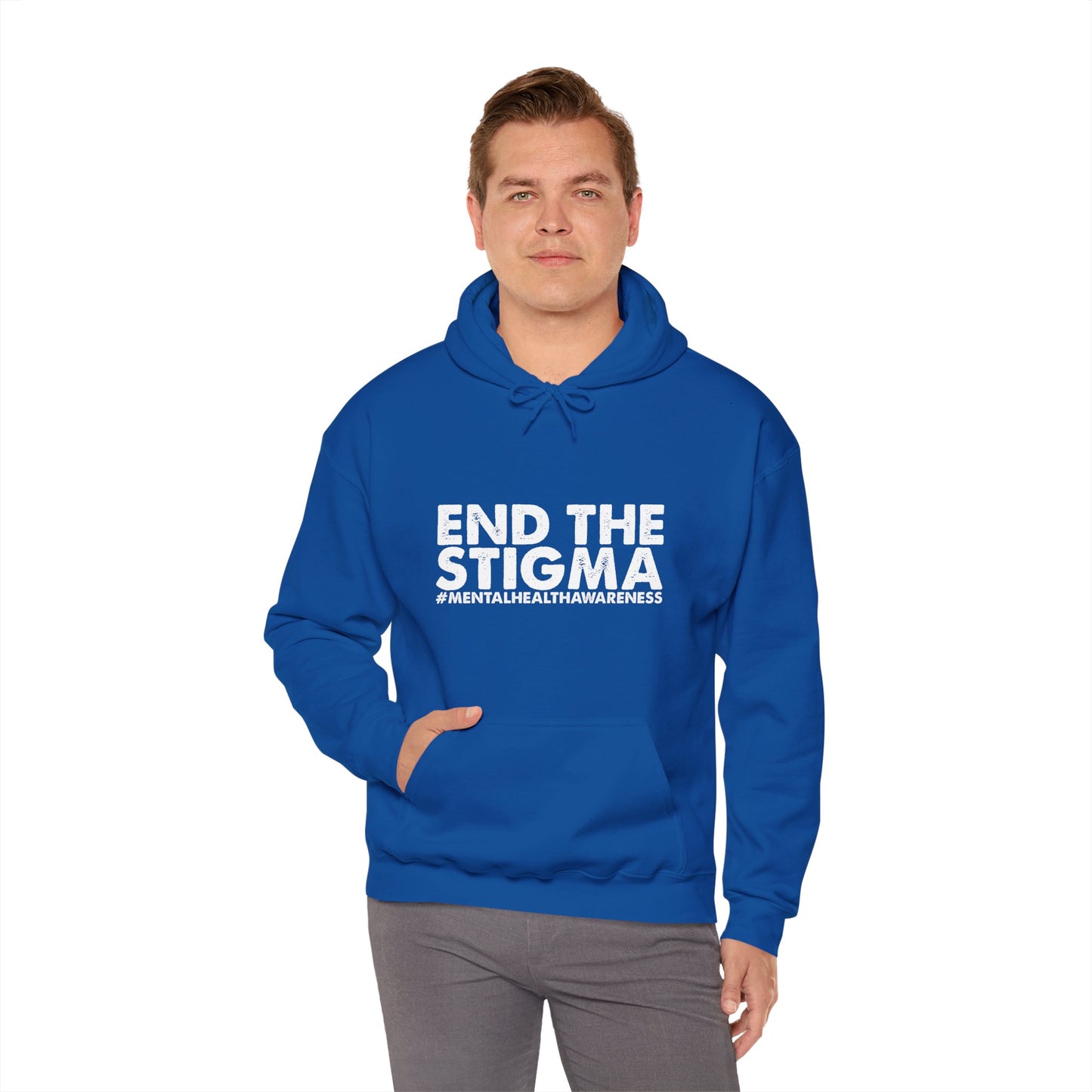 Hoodie End the Stigma – Mental Health Hoodie for Awareness & Support