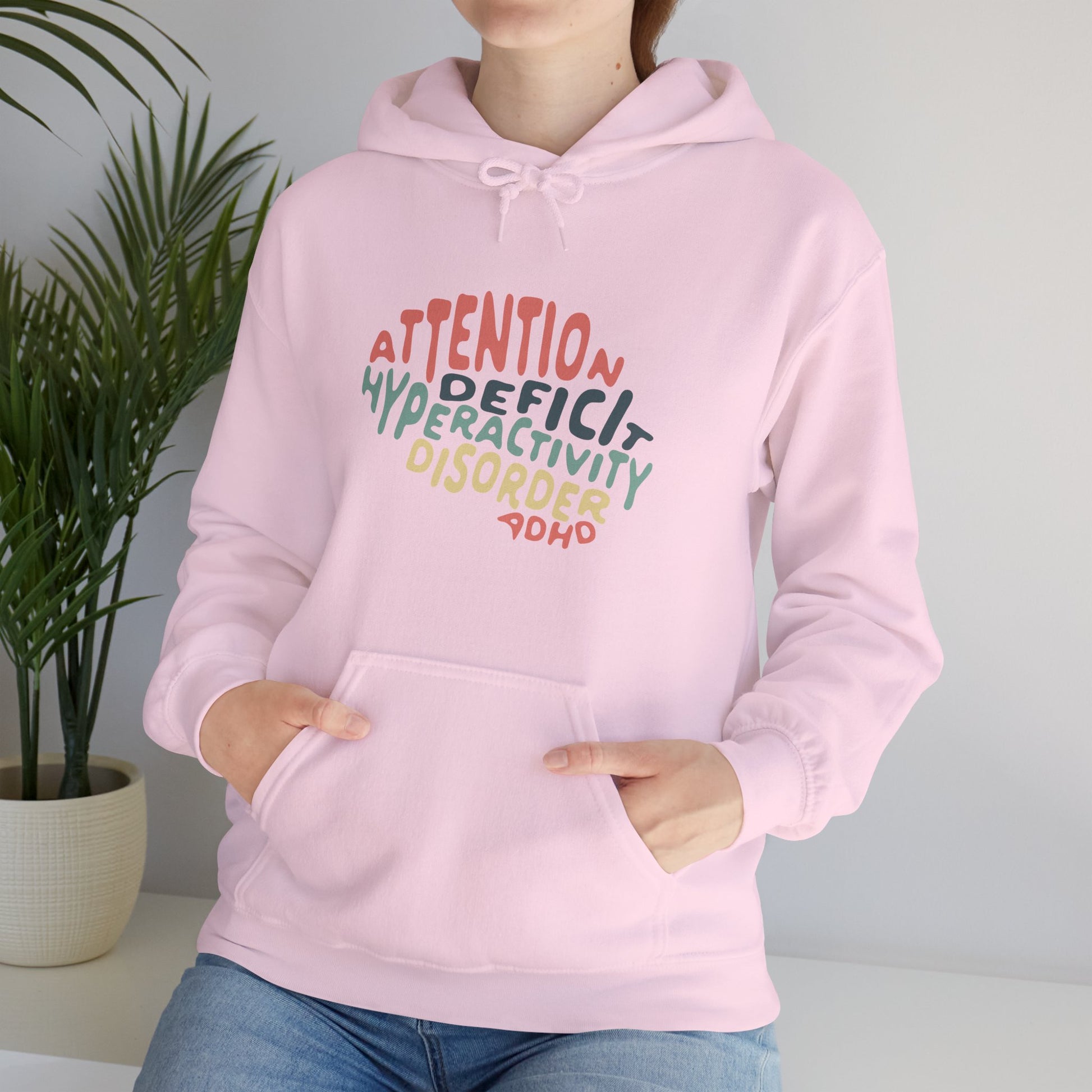 Hoodie Attention Hyperactivity Deficit Disorder Hoodie – ADHD Awareness Hoodie