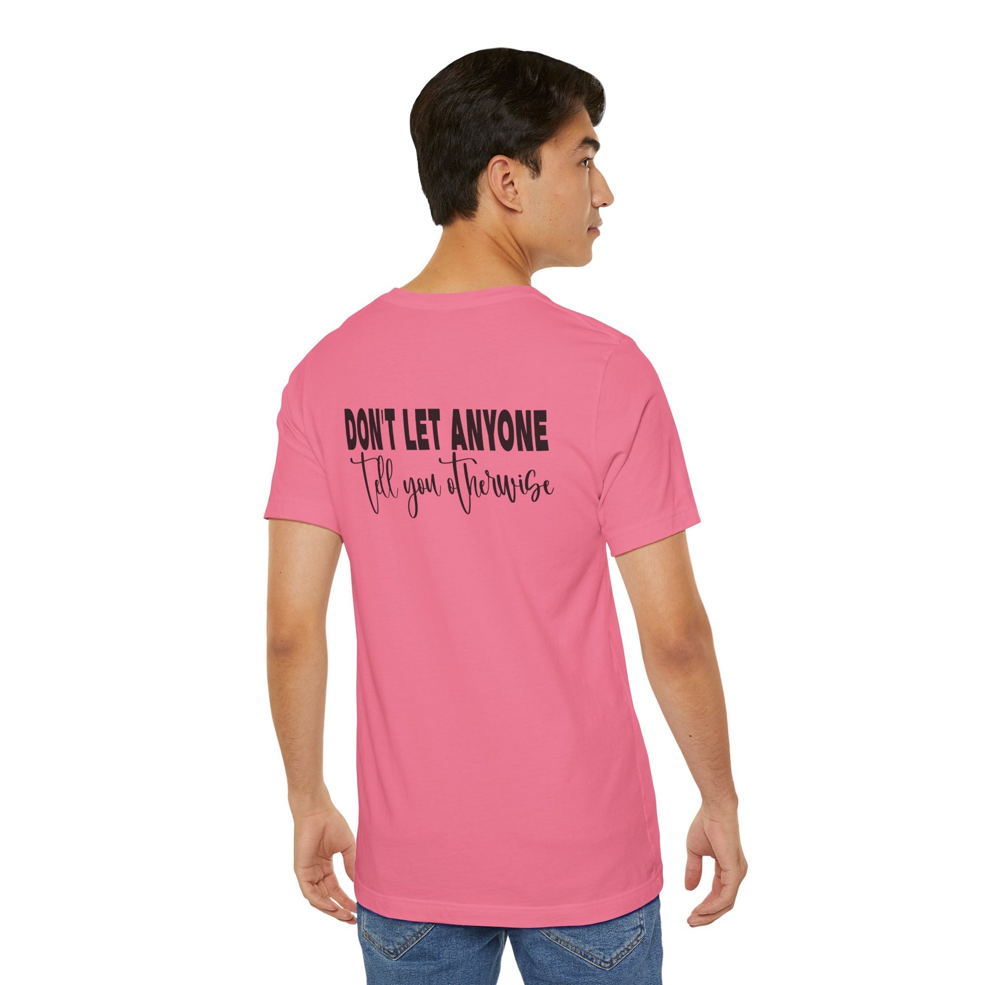 You Are Enough – Charity-Pink You Are Enough Shirt for Mental Health Support
