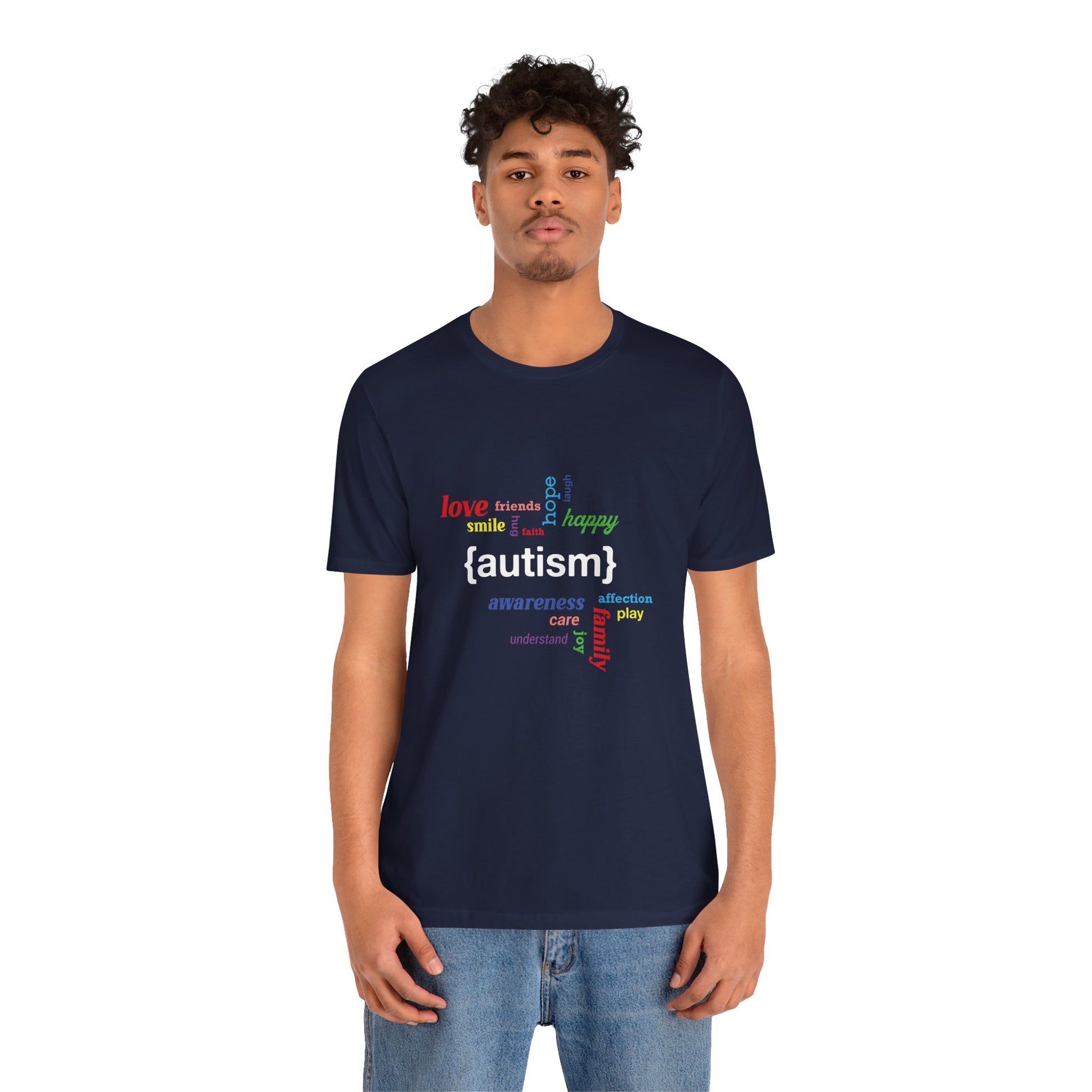 T-Shirt Love Friends Hug Faith Awareness [Autism] Subtle Autism T Shirt