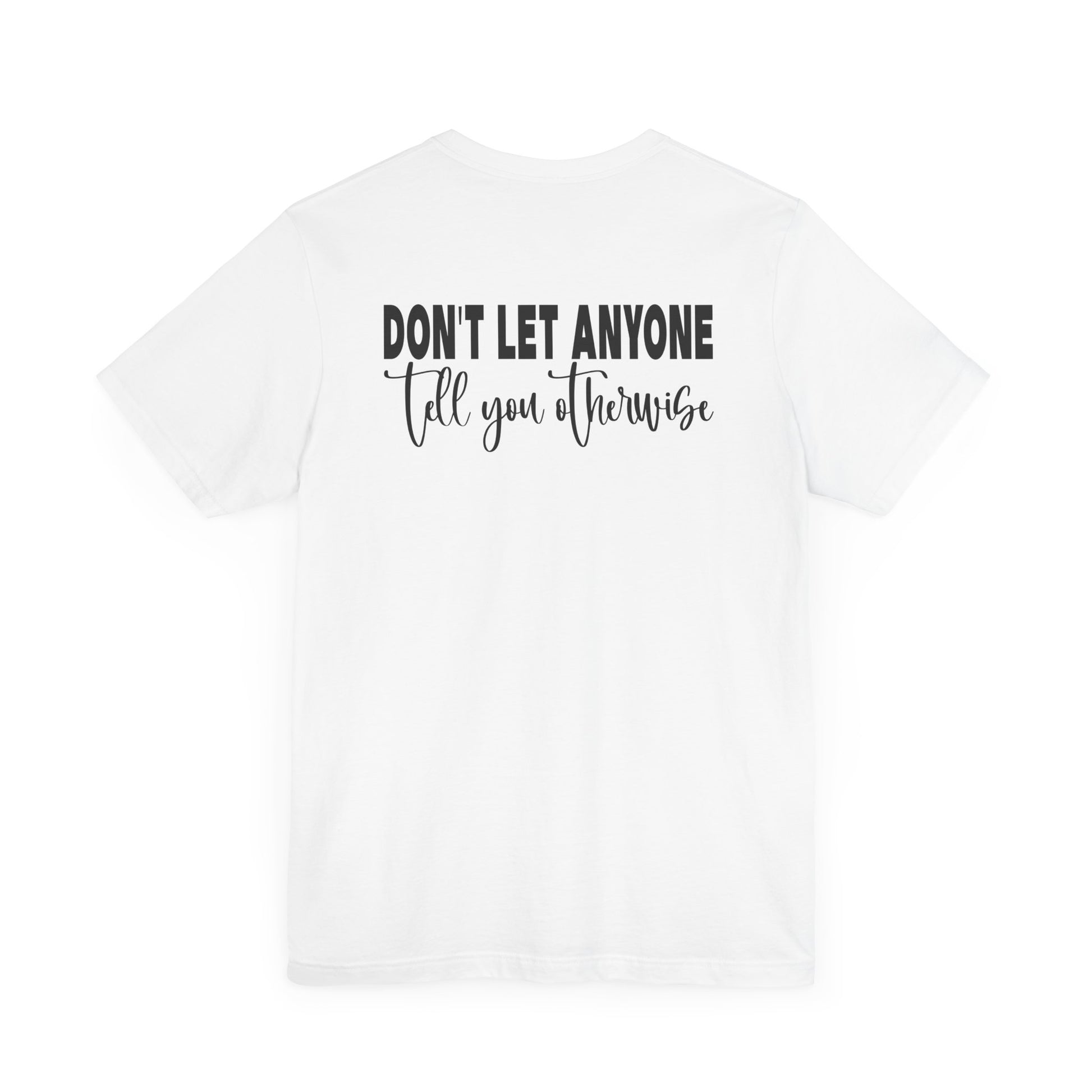 You Are Enough – White You Are Enough Shirt for Mental Health Support