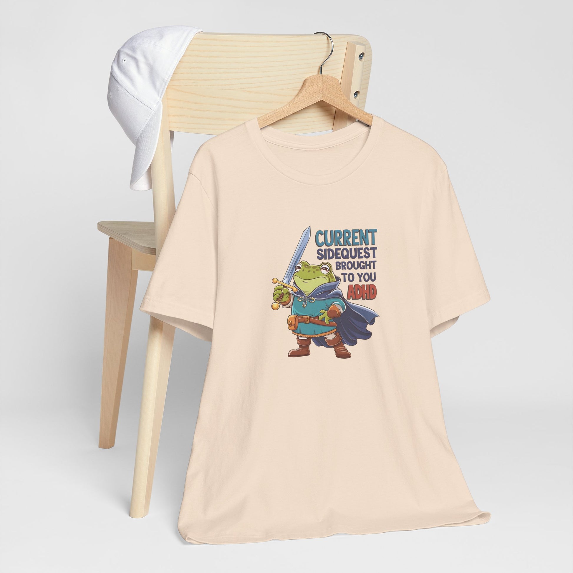 T-Shirt CURRENT SIDEQUEST BROUGHT TO YOU BY ADHD - ADHD T Shirt Funny