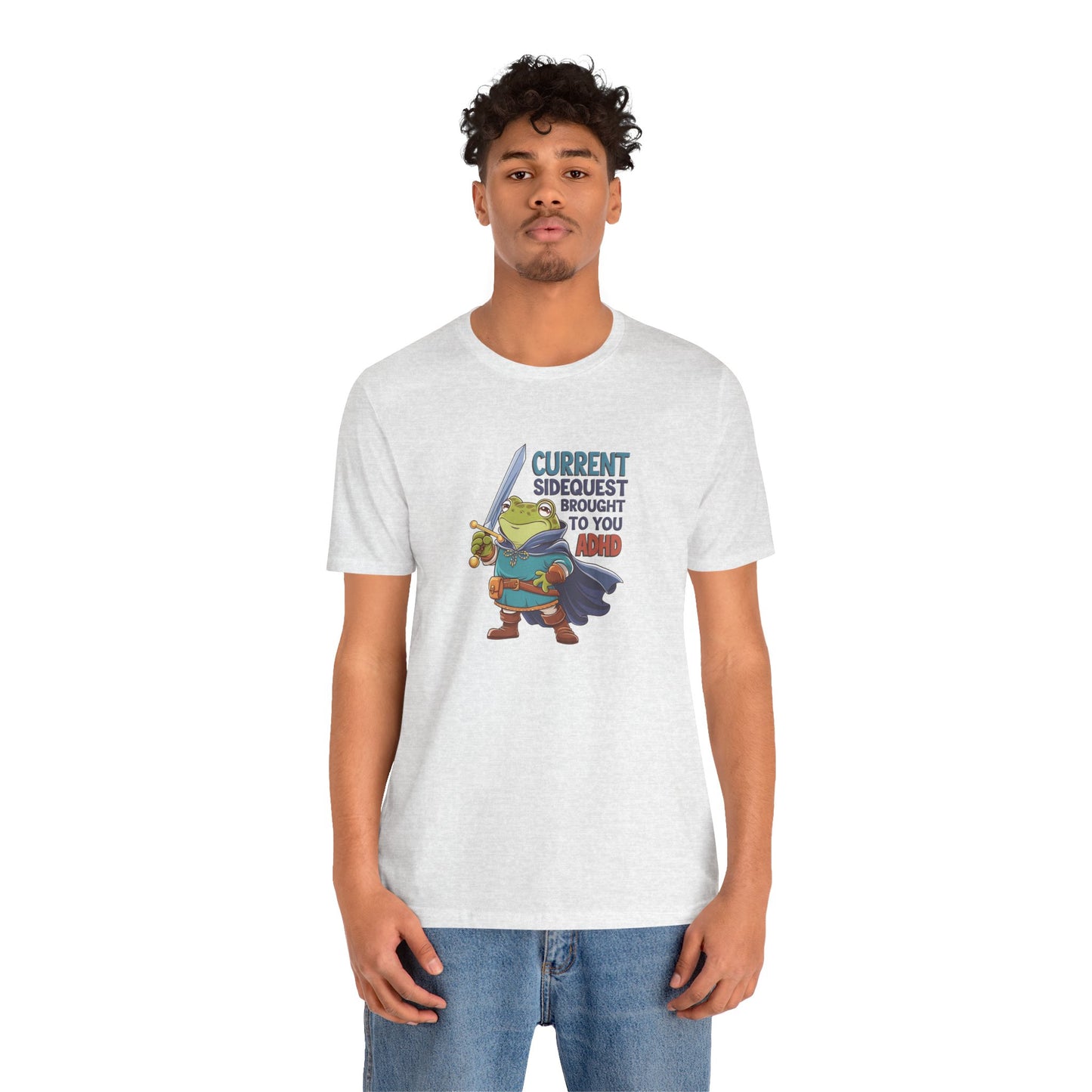 T-Shirt CURRENT SIDEQUEST BROUGHT TO YOU BY ADHD - ADHD T Shirt Funny