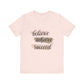 Soft Pink Inspirational T Shirts – Believe Achieve Succeed Tee for Women