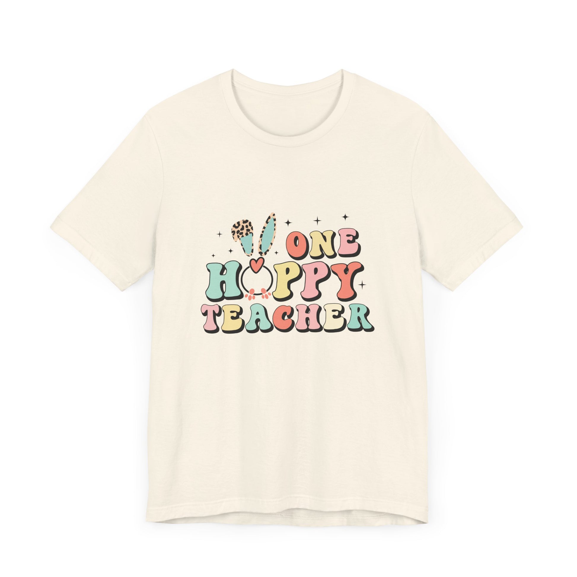 Teacher Easter Shirt – One Hoppy Teacher Bunny Tee