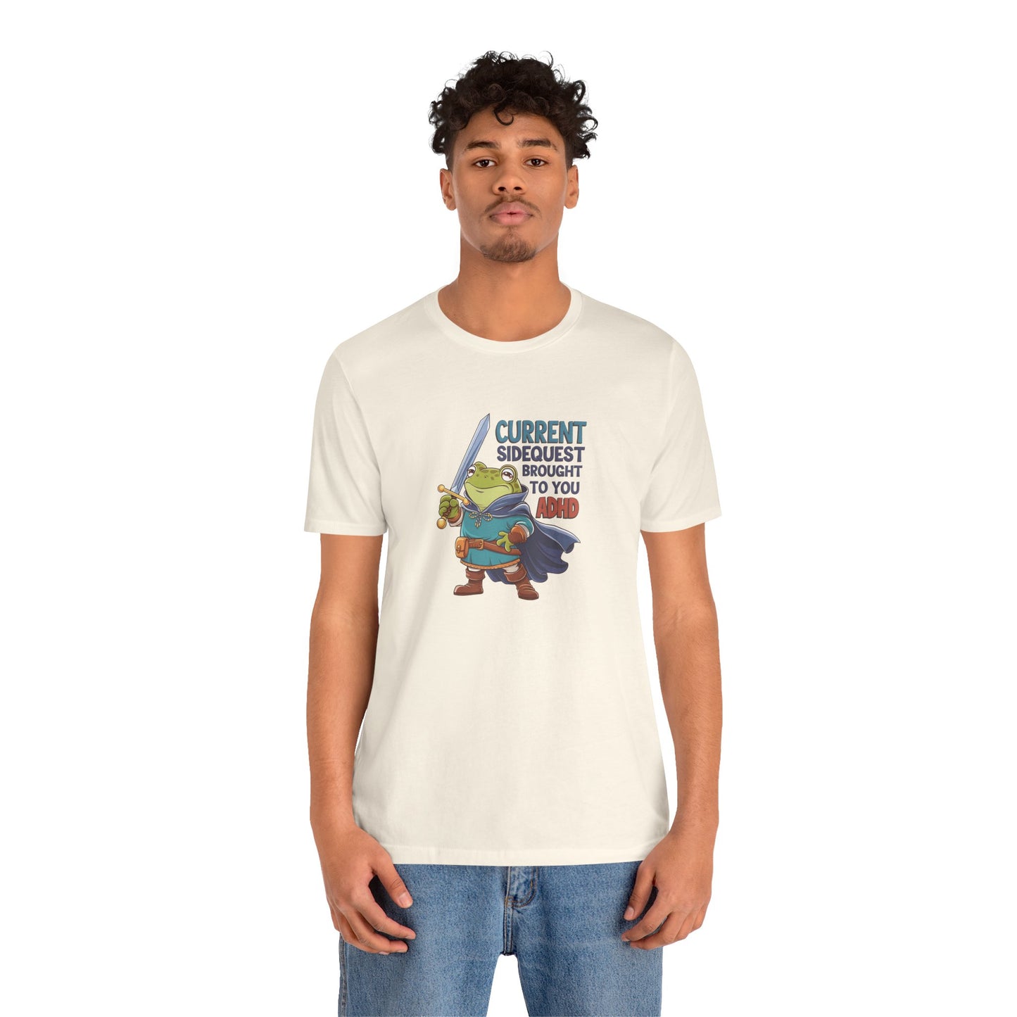 T-Shirt CURRENT SIDEQUEST BROUGHT TO YOU BY ADHD - ADHD T Shirt Funny
