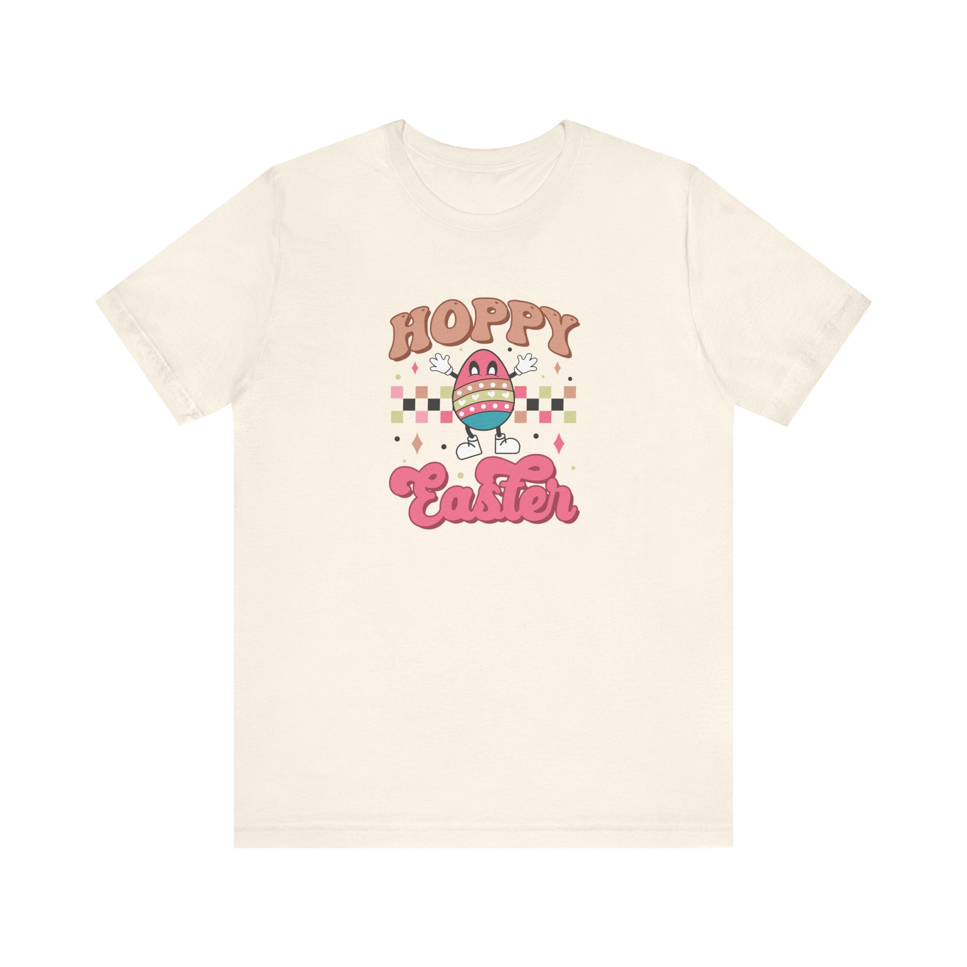 Natural Pop Culture Easter Shirt – Hoppy Easter Tee for Women