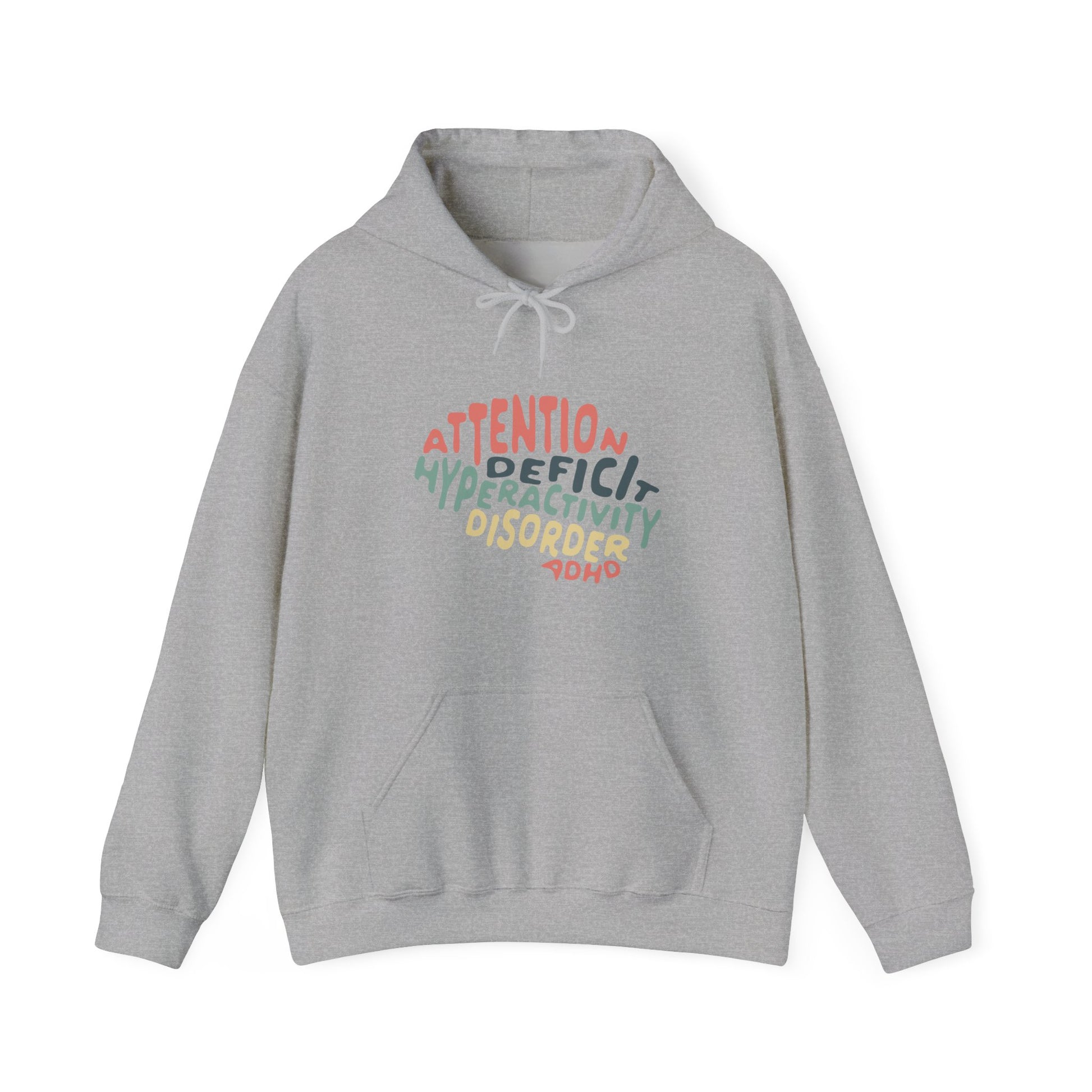 Hoodie Attention Hyperactivity Deficit Disorder Hoodie – ADHD Awareness Hoodie