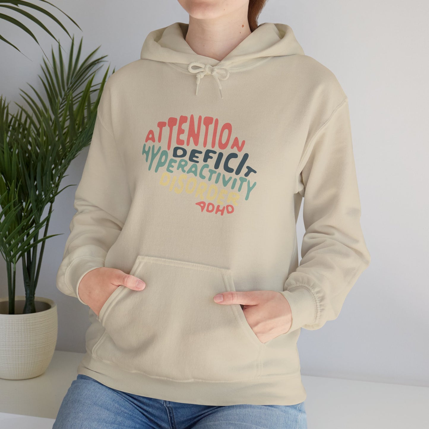Hoodie Attention Hyperactivity Deficit Disorder Hoodie – ADHD Awareness Hoodie