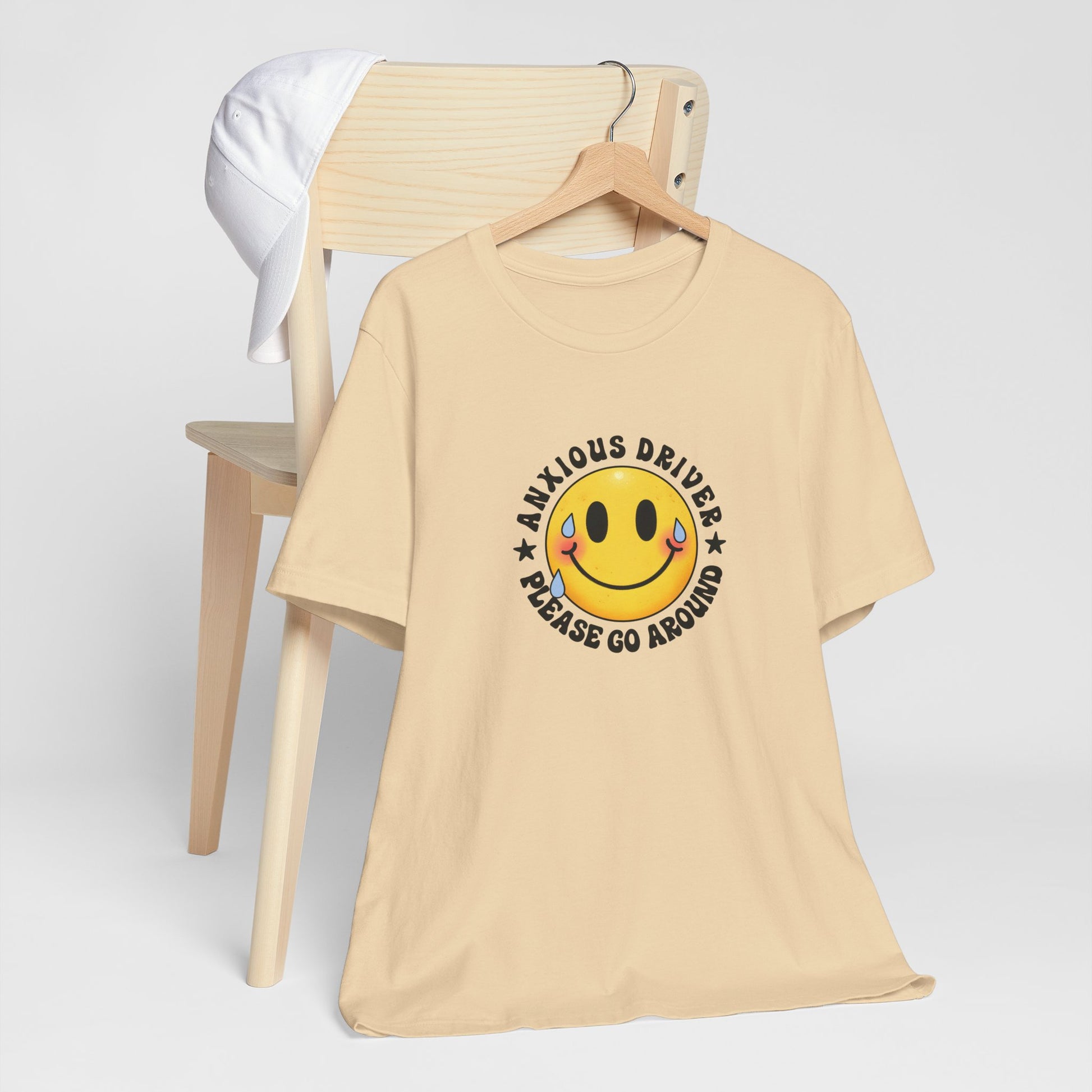 T-Shirt Anxious Driver Please Go Around – Social Anxiety Driving Shirt