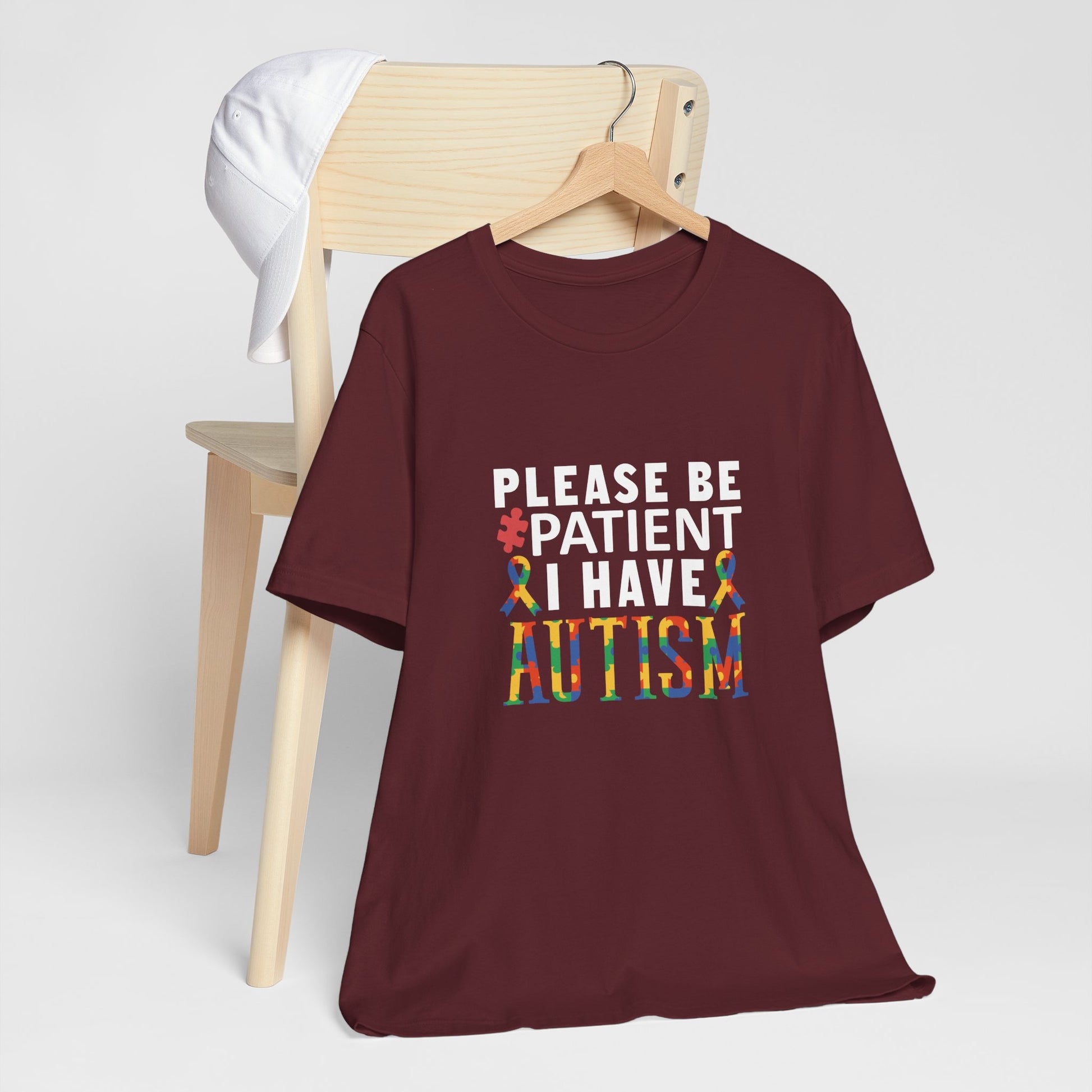 T-Shirt Please Be Patient I Have Autism Shirt