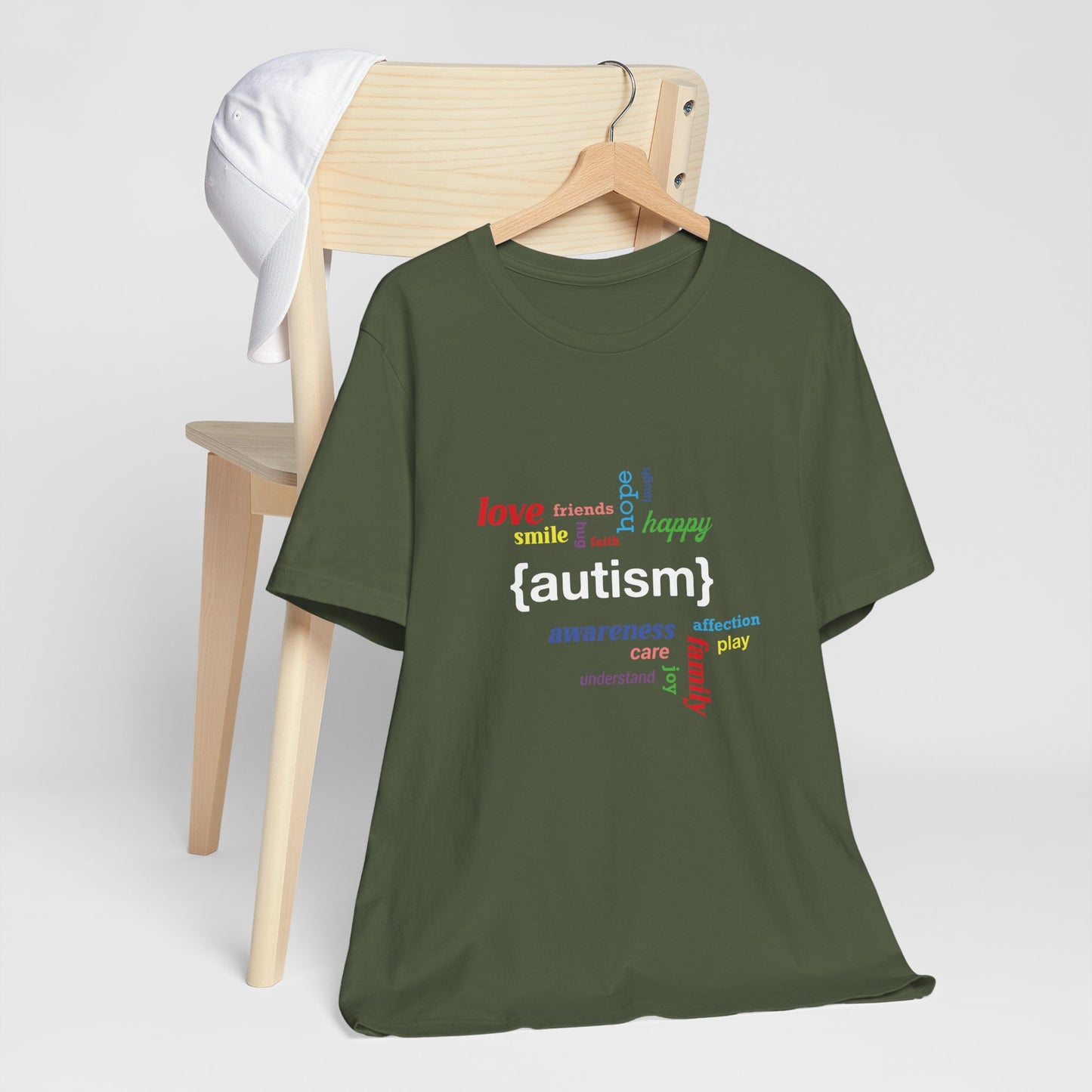 T-Shirt Love Friends Hug Faith Awareness [Autism] Subtle Autism T Shirt