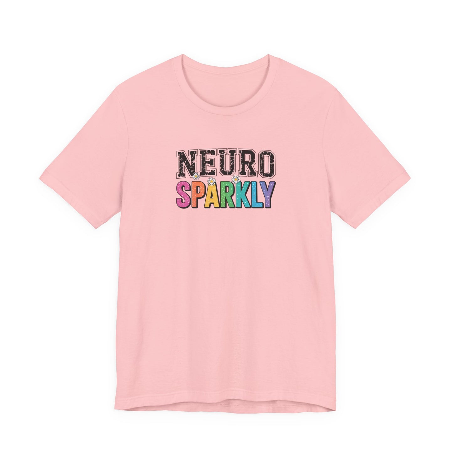 T-Shirt NEURO SPARKLY – Colorful ADHD T Shirt for Women & Young Adults