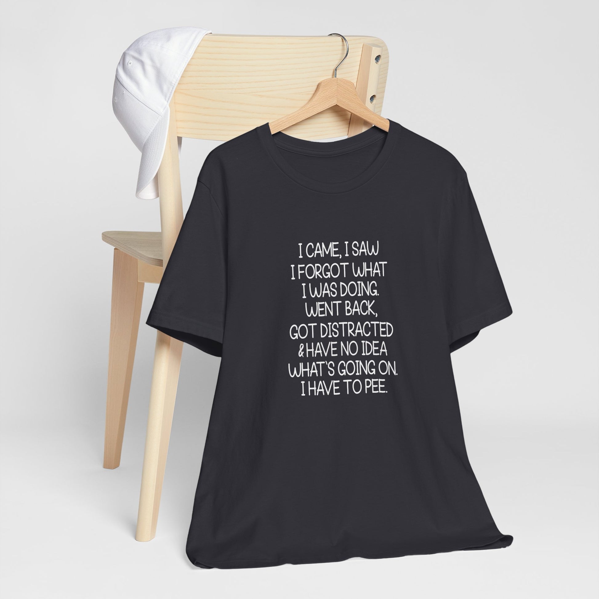 T-Shirt I Came I Saw I Forgot ADHD T-Shirt – Funny Distracted Shirt