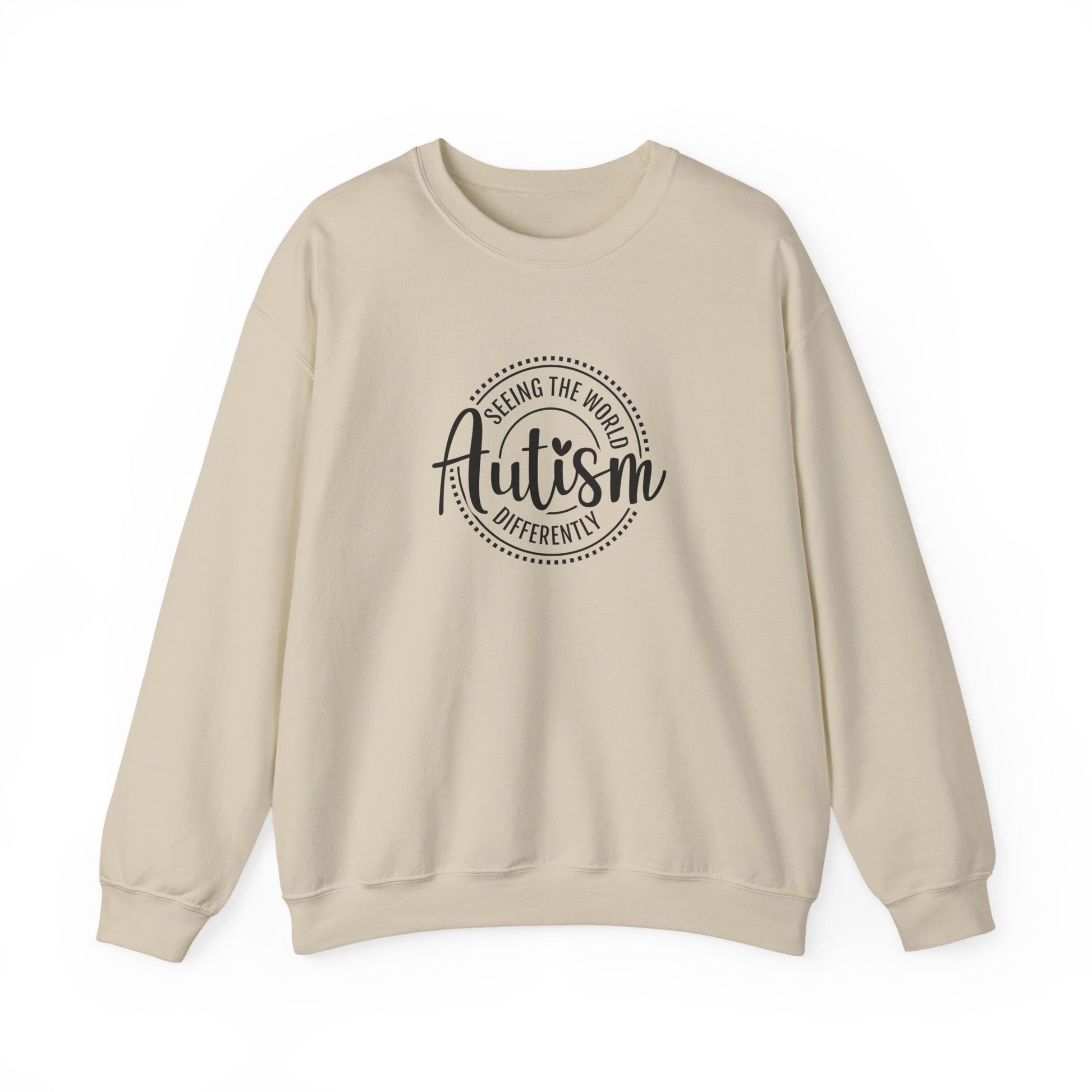 Sweatshirt Seeing the World Differently Autism Sweatshirt for Women & Teens