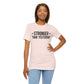 Empowering Tee – Stronger Than Yesterday Graphic T-Shirt