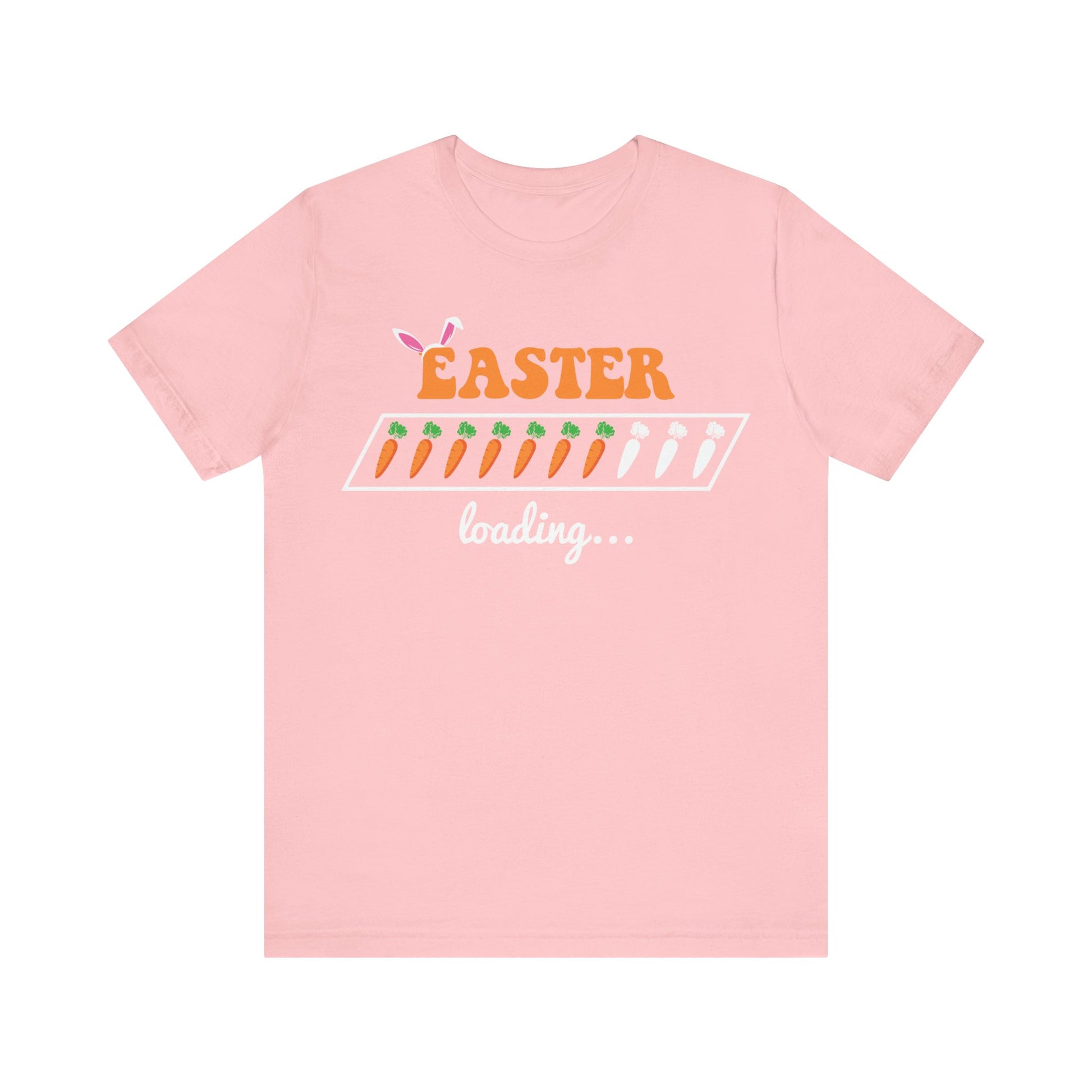 Pink Trendy Easter Shirt – Easter Loading... Please Wait Tee