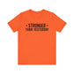 Orange Empowering Tee – Stronger Than Yesterday Graphic T-Shirt