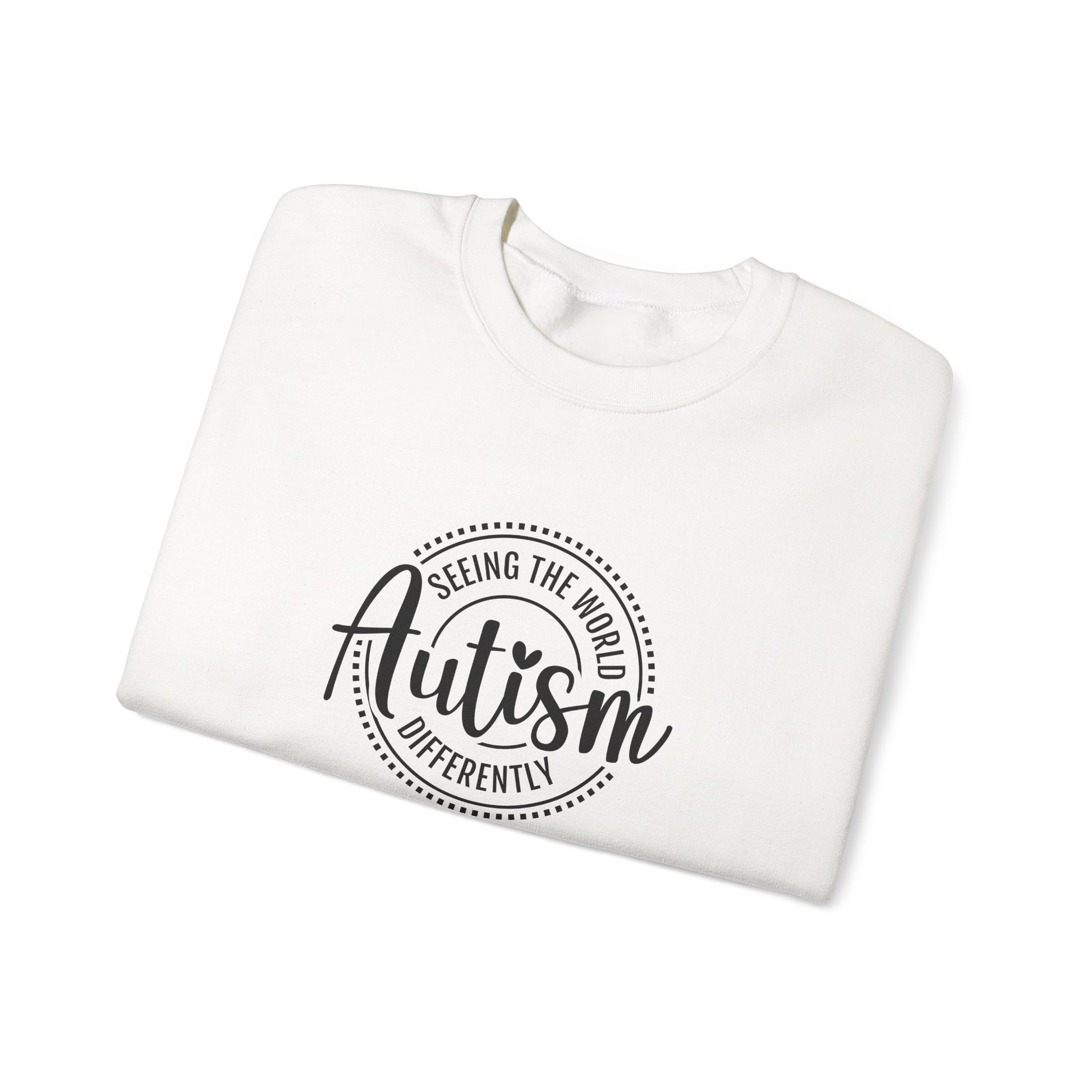 Sweatshirt Seeing the World Differently Autism Sweatshirt for Women & Teens