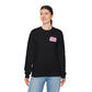 Sweatshirt Hello, I'm Anxious Nametag Sweatshirt for Socially Anxious Women