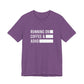 T-Shirt RUNNING ON COFFEE & ADHD – Funny ADHD T-Shirt for Adults