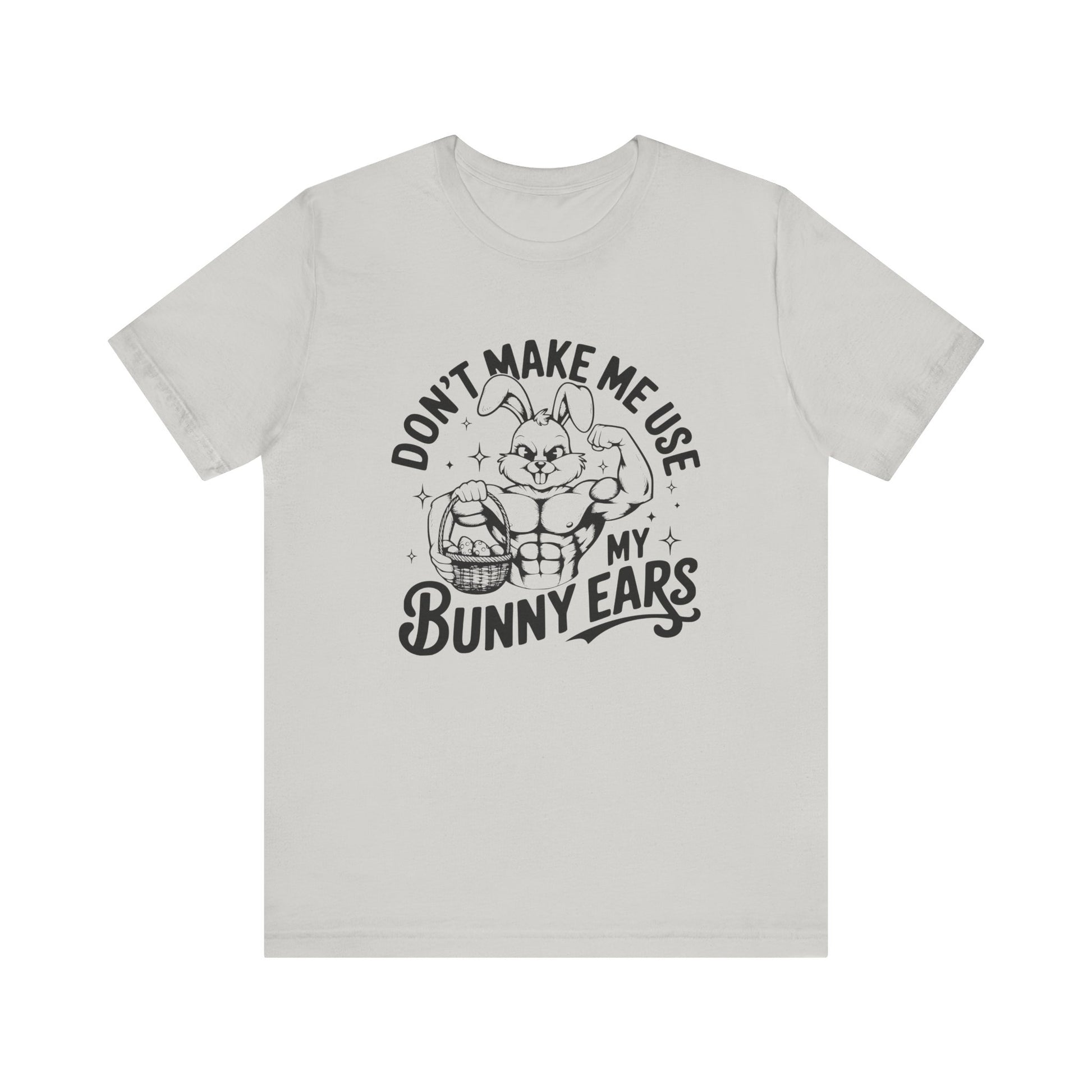 Silver Easter Fitness Shirt – Bunny Gains No Days Off Unisex Tee
