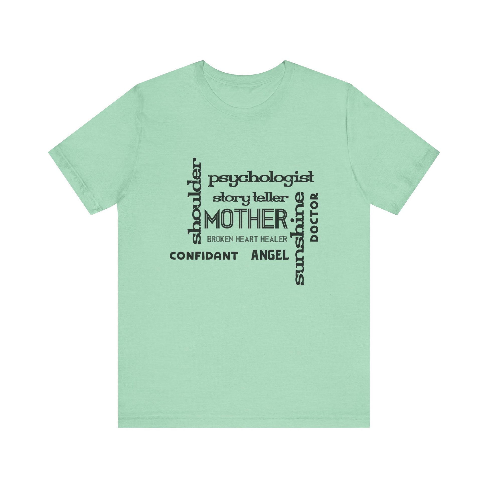 Heather Mint Inspirational Mother’s Day Shirt – Deep Words of Gratitude
