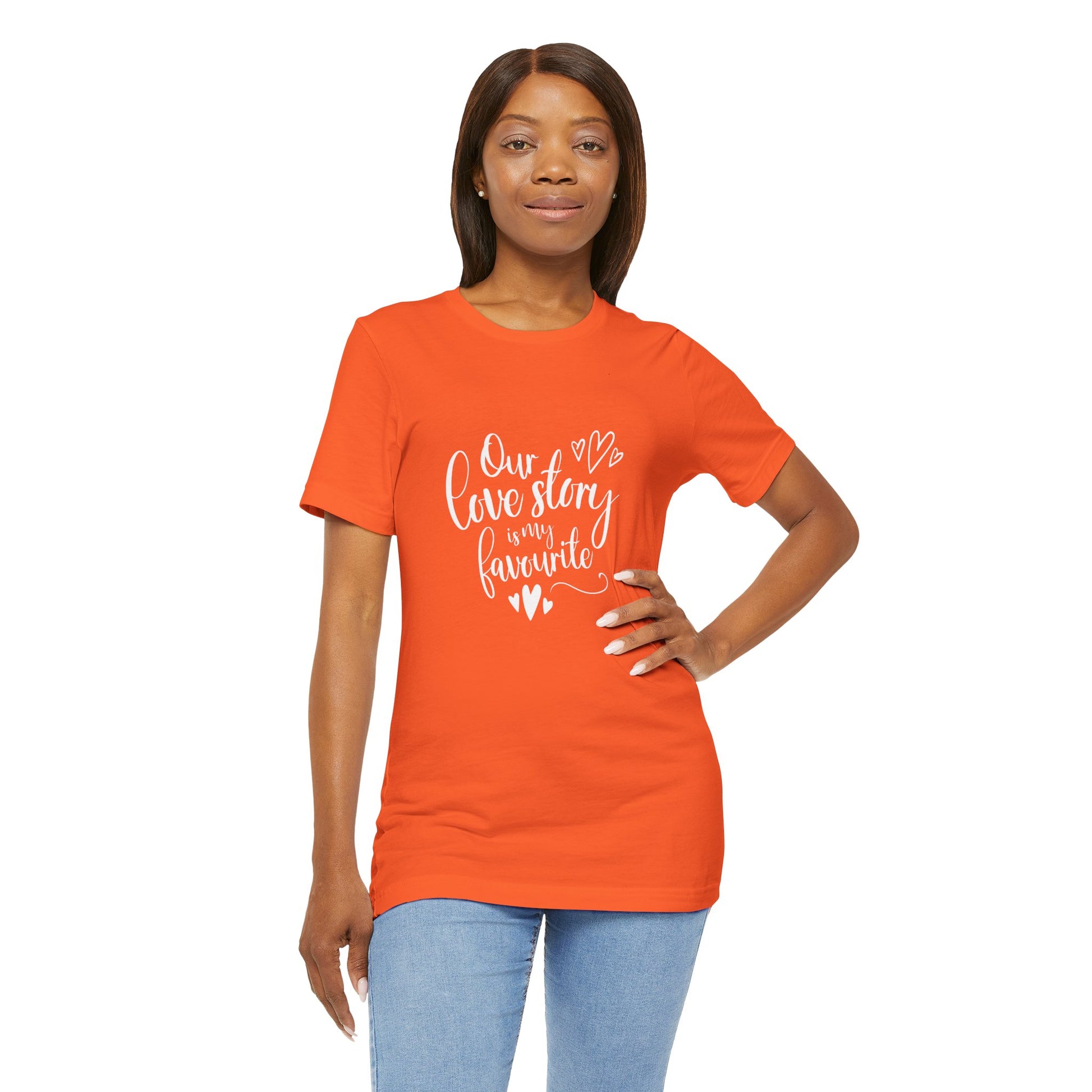 Couples Gift Shirt – Our Love Story Is My Favorite Tee