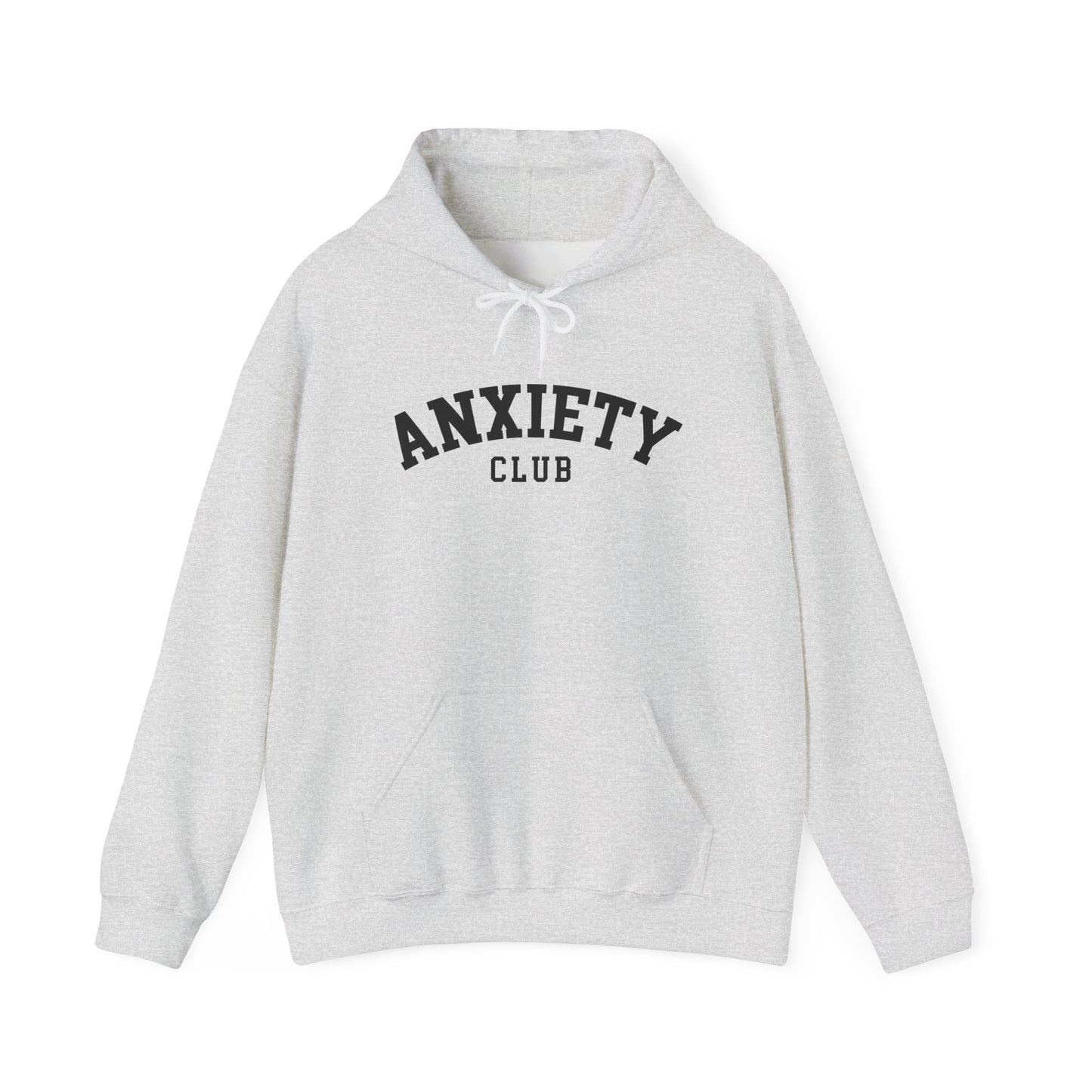 Hoodie Anxiety Club – Cozy Hoodie for Women with Anxiety Support