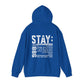 Stay, You Matter – Mental Health Matters Hoodie With Back Print