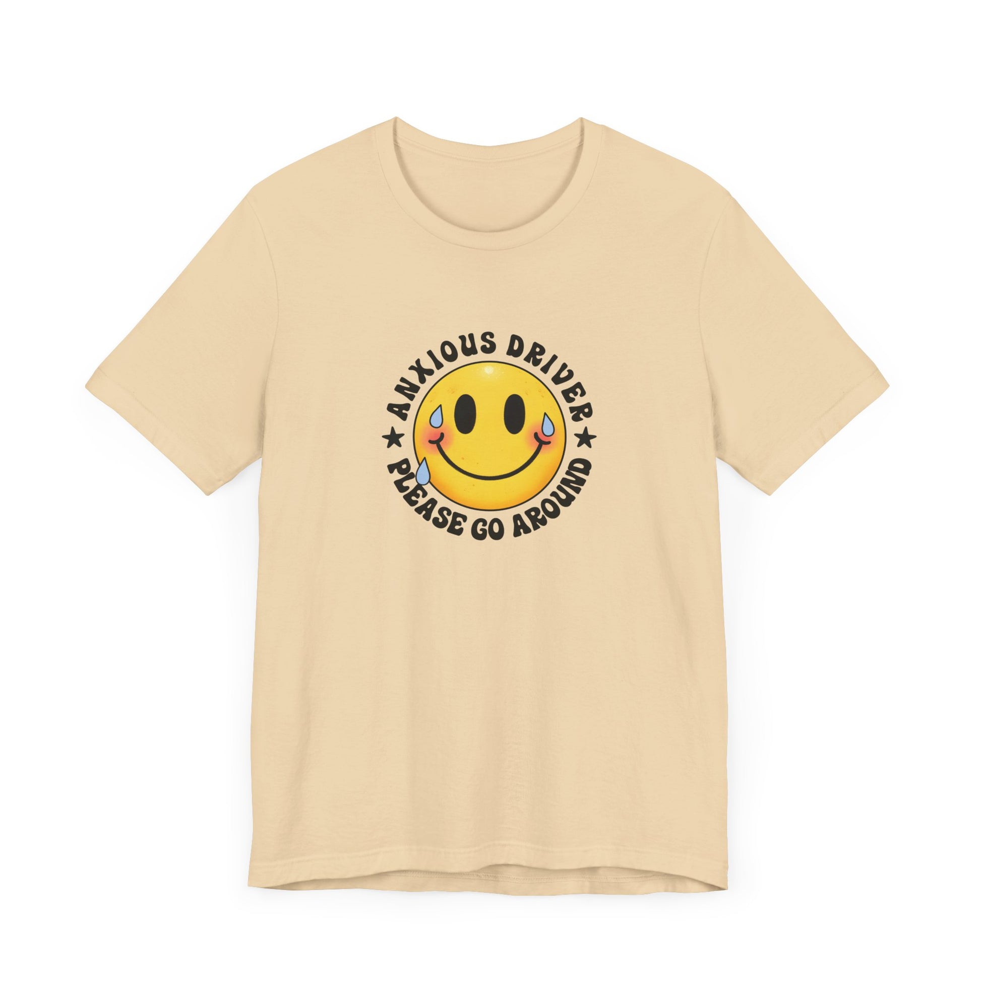 T-Shirt Anxious Driver Please Go Around – Social Anxiety Driving Shirt