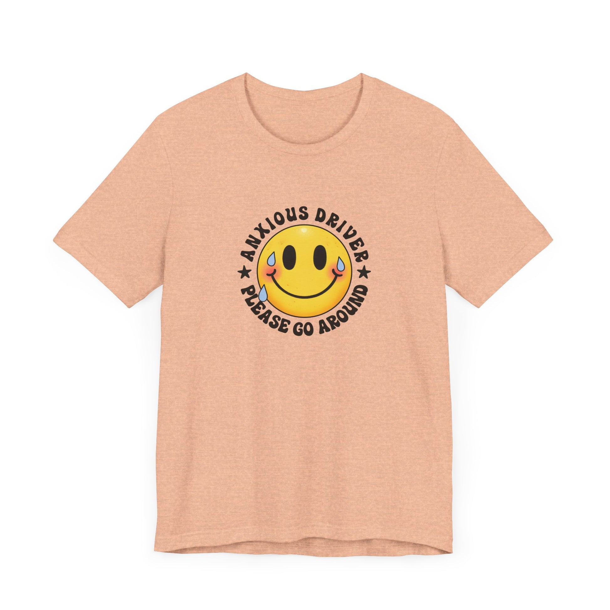 T-Shirt Anxious Driver Please Go Around – Social Anxiety Driving Shirt