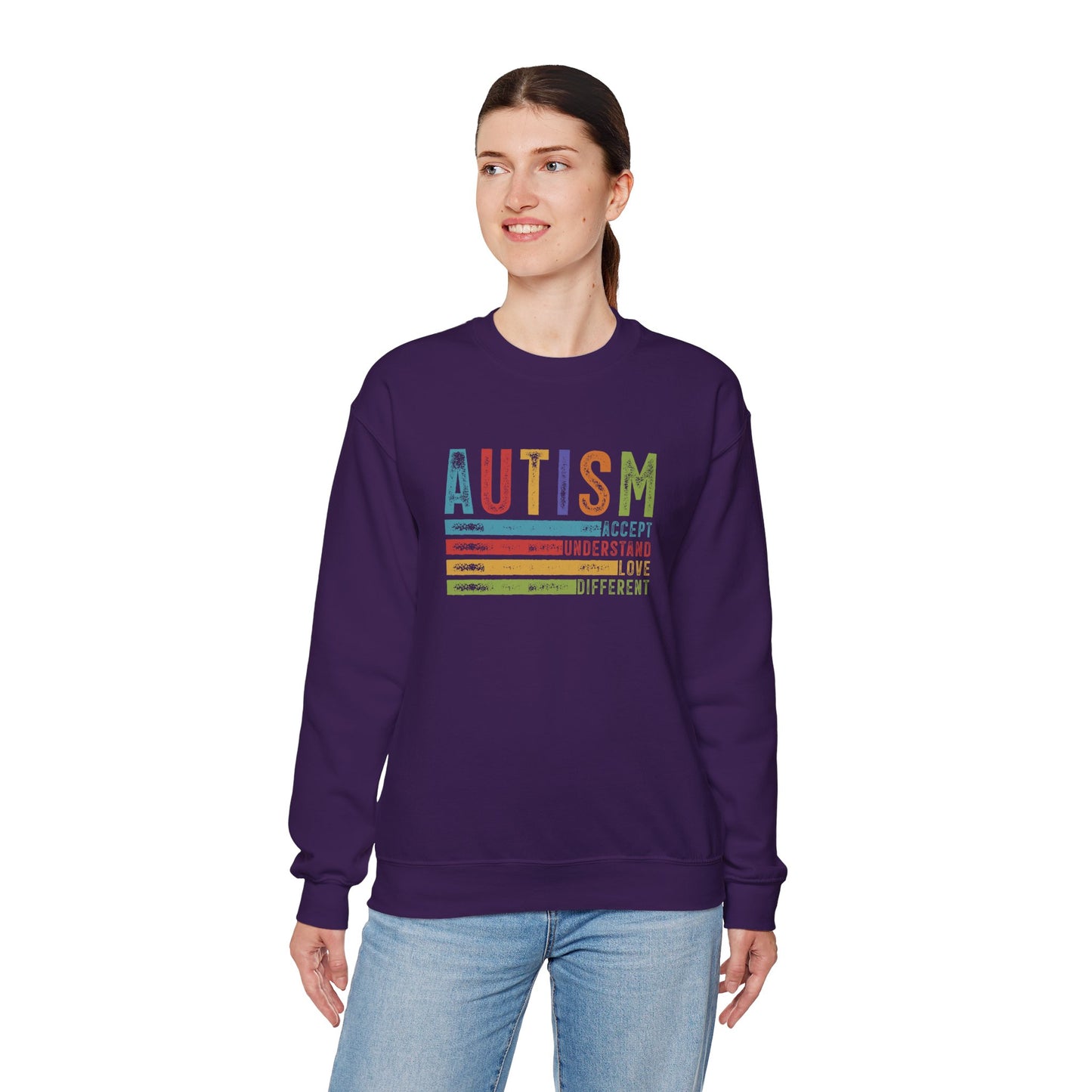 Sweatshirt AUTISM Accept Understand Love Supportive Awareness Sweatshirt