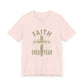 Empowering Message Tee – Faith Over Fear Shirt for Men & Women