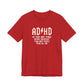 T-Shirt ADHD Lightning Bolt T-Shirt – Bold Funny ADHD Graphic Tee