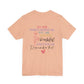 You Matter – Heather Peach You Matter T Shirt with Back Print for Mental Health