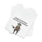 T-Shirt Hold On Partner T-Shirt – Funny ADHD T-Shirt with Cowboy Frog
