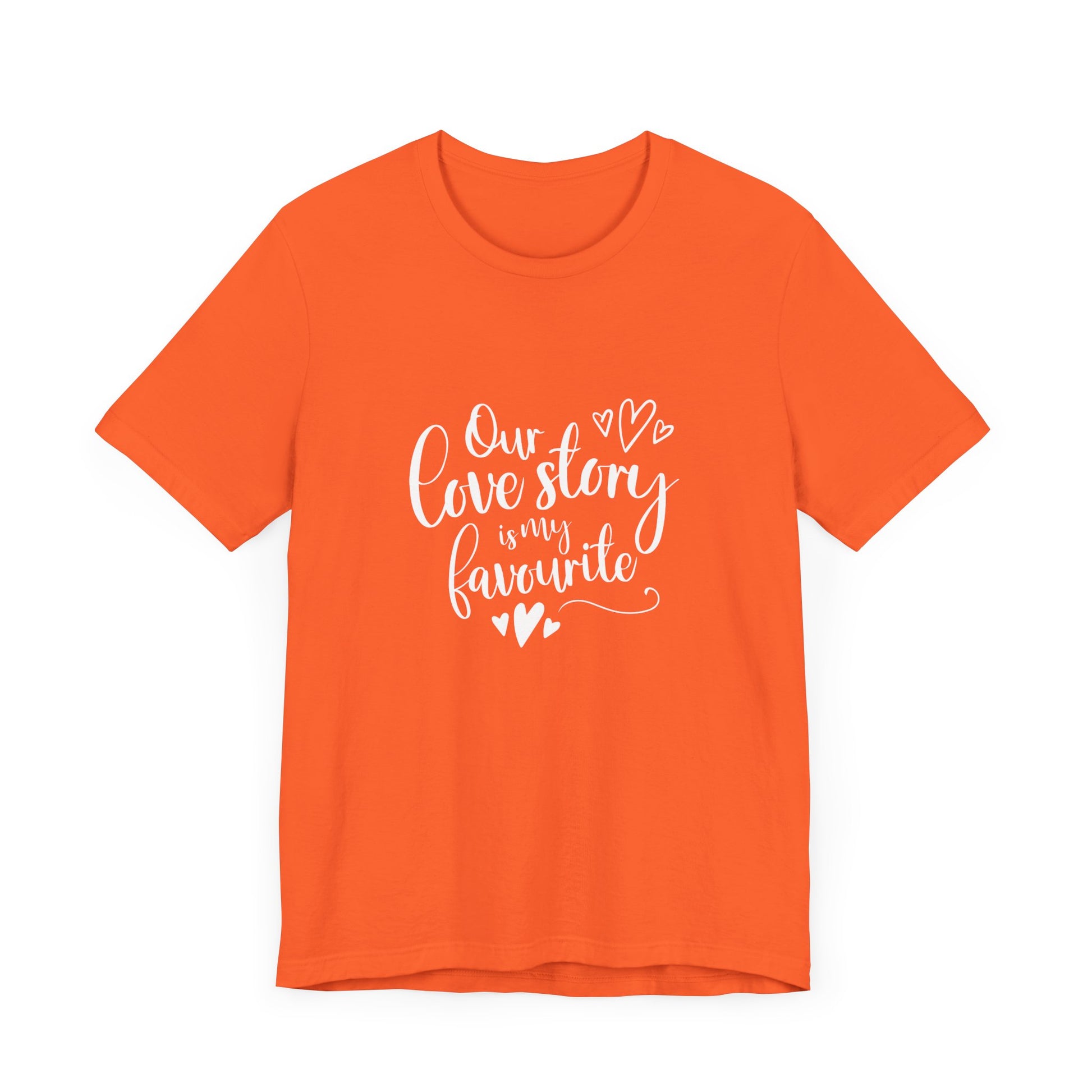 Couples Gift Shirt – Our Love Story Is My Favorite Tee